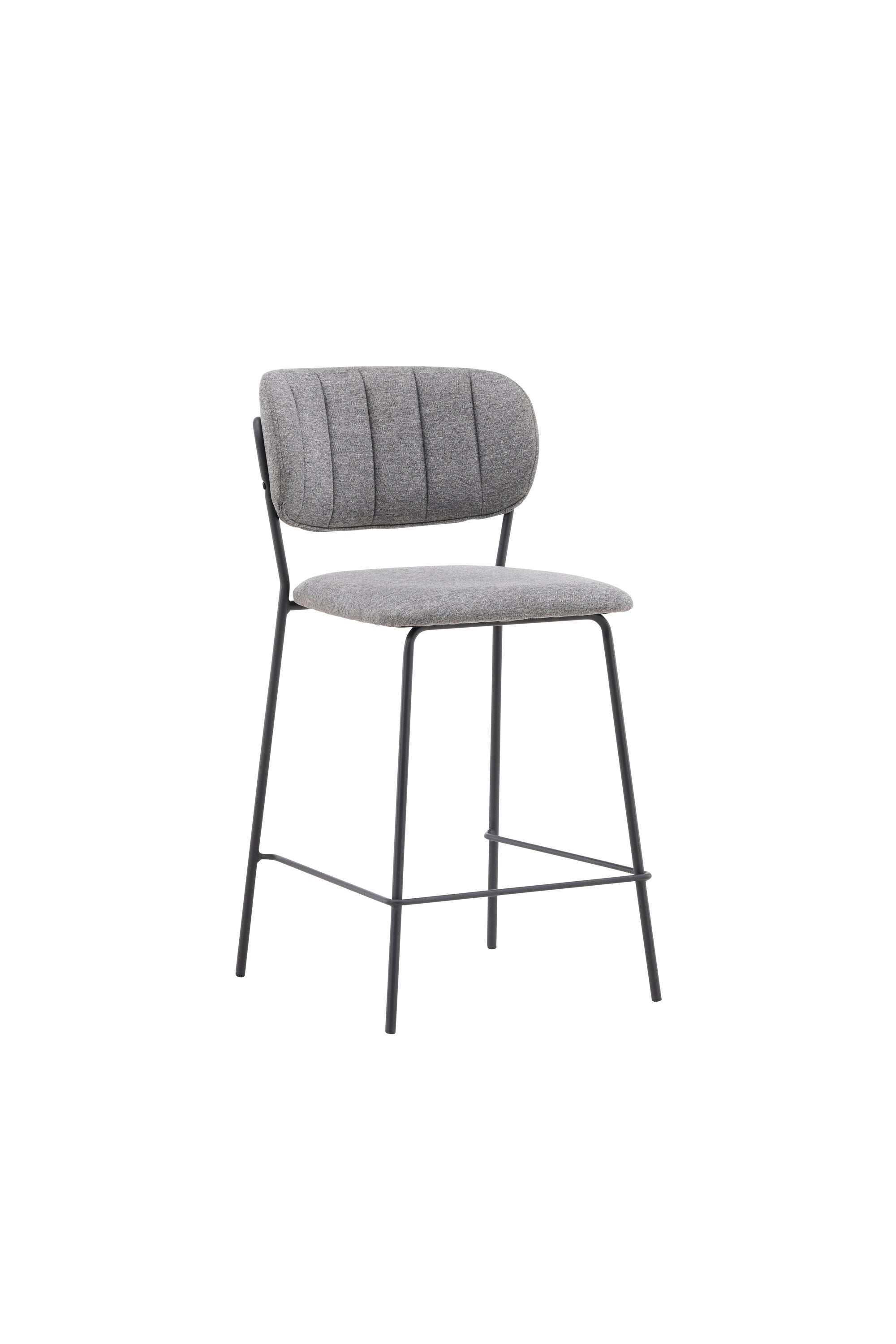 Glockenstuhl in Grau präsentiert im Onlineshop von KAQTU Design AG. Barstuhl ist von Venture Home