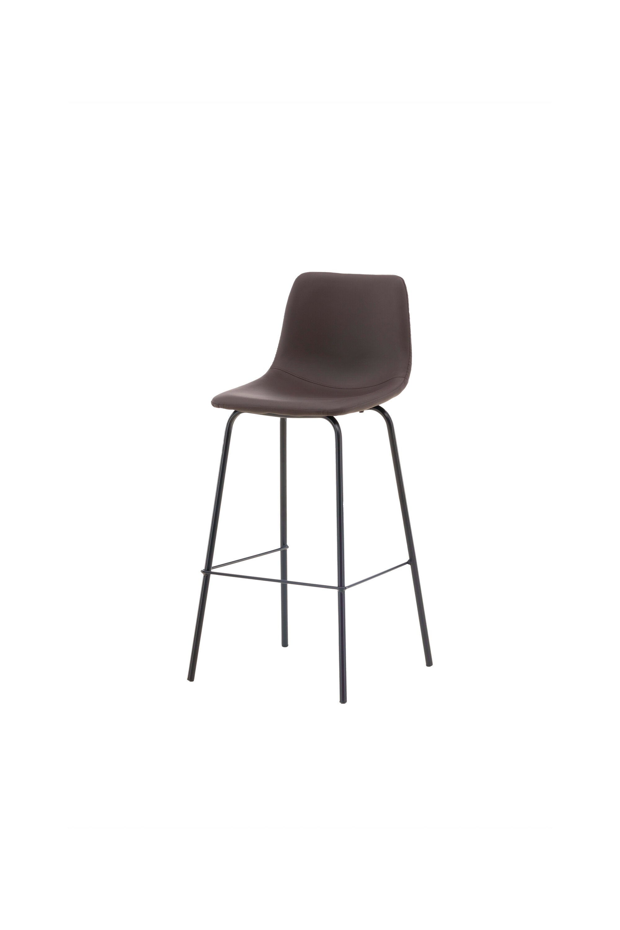 Alexi Barstuhl in Braun präsentiert im Onlineshop von KAQTU Design AG. Barstuhl ist von Venture Home