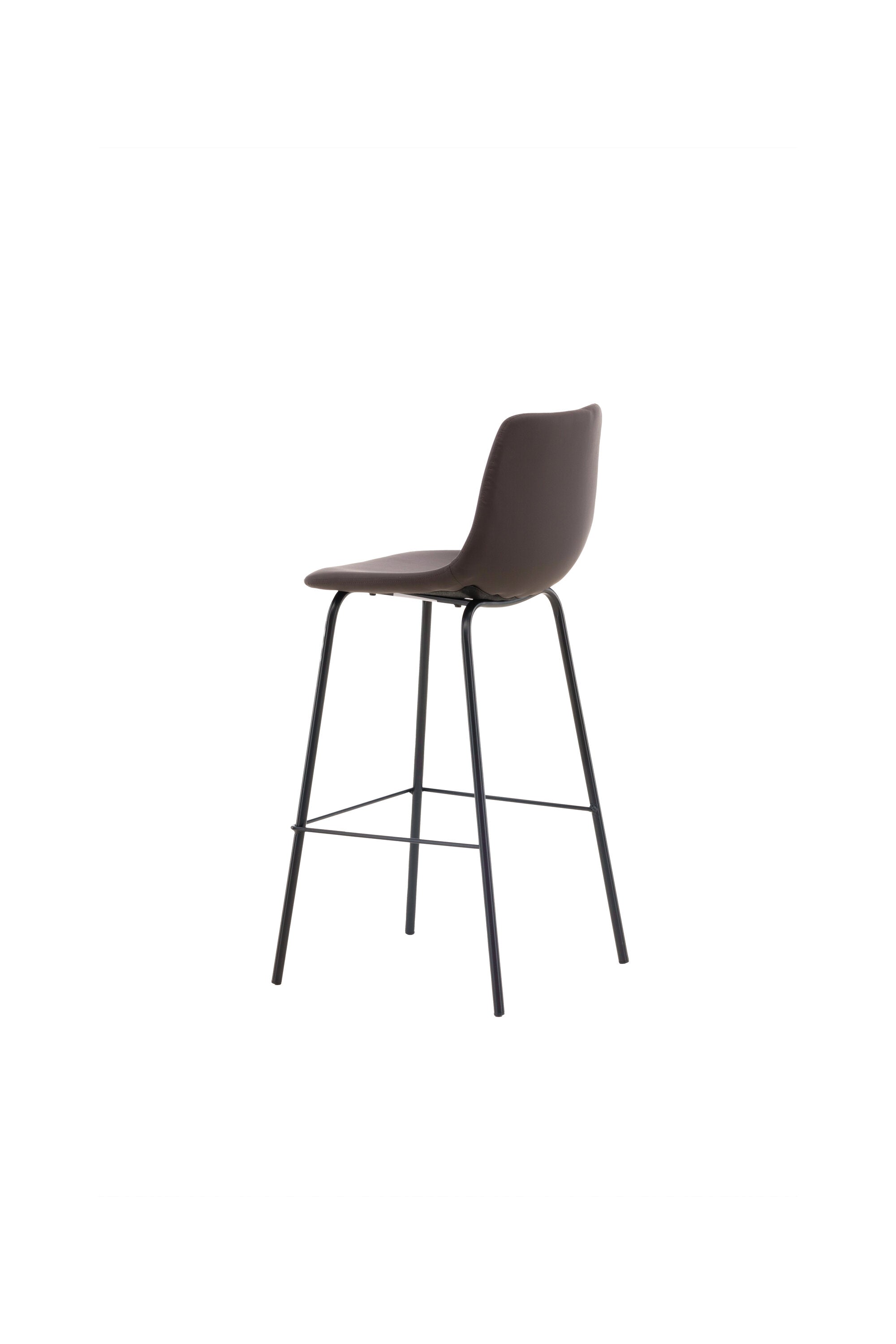 Alexi Barstuhl in Braun präsentiert im Onlineshop von KAQTU Design AG. Barstuhl ist von Venture Home