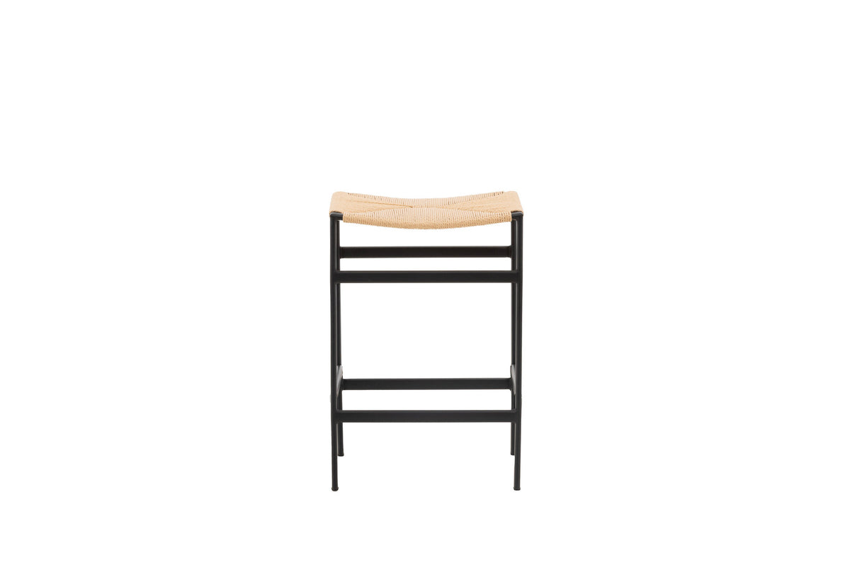 Polly Barstuhl in Natur präsentiert im Onlineshop von KAQTU Design AG. Barhocker ist von Venture Home