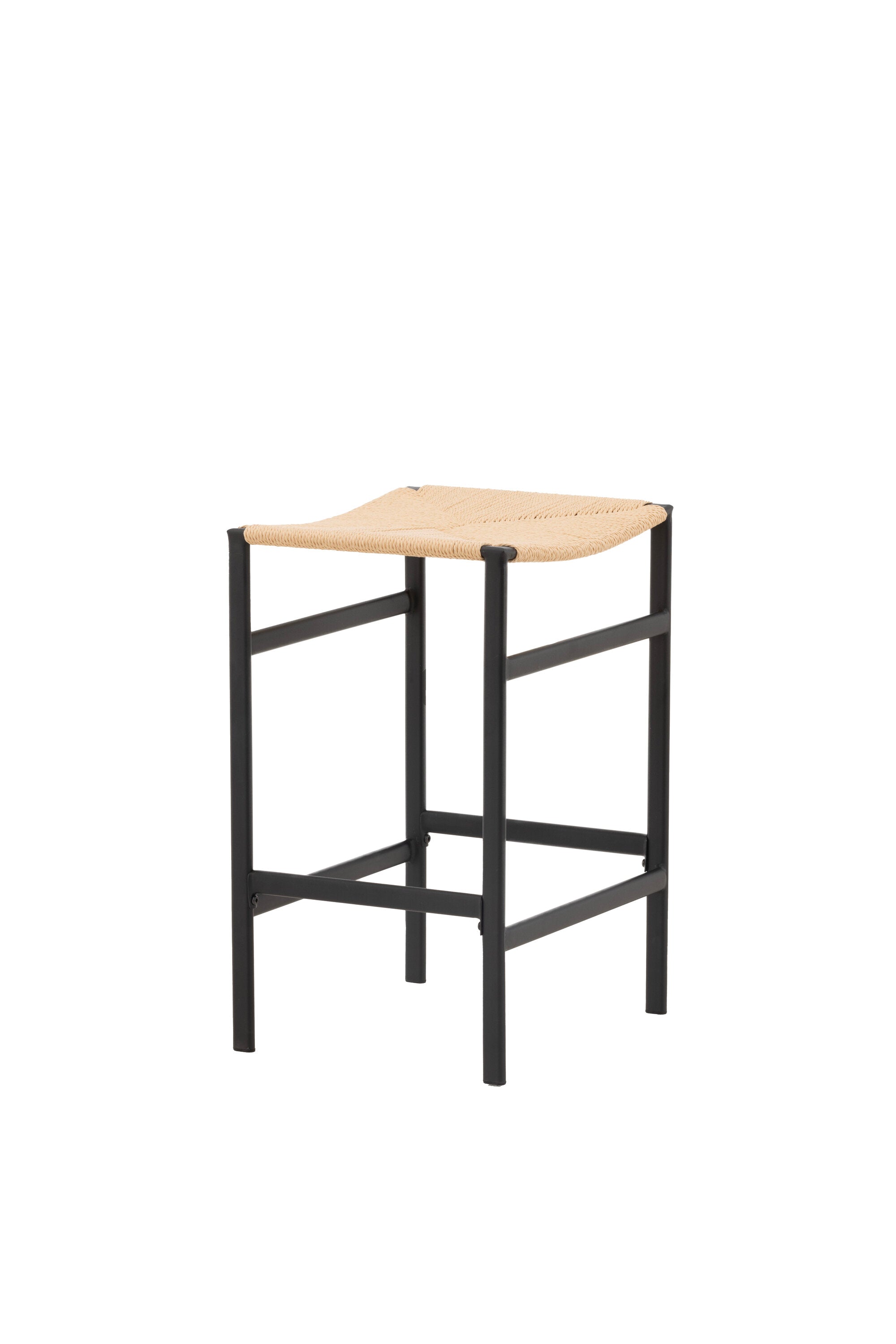 Polly Barstuhl in Natur präsentiert im Onlineshop von KAQTU Design AG. Barhocker ist von Venture Home