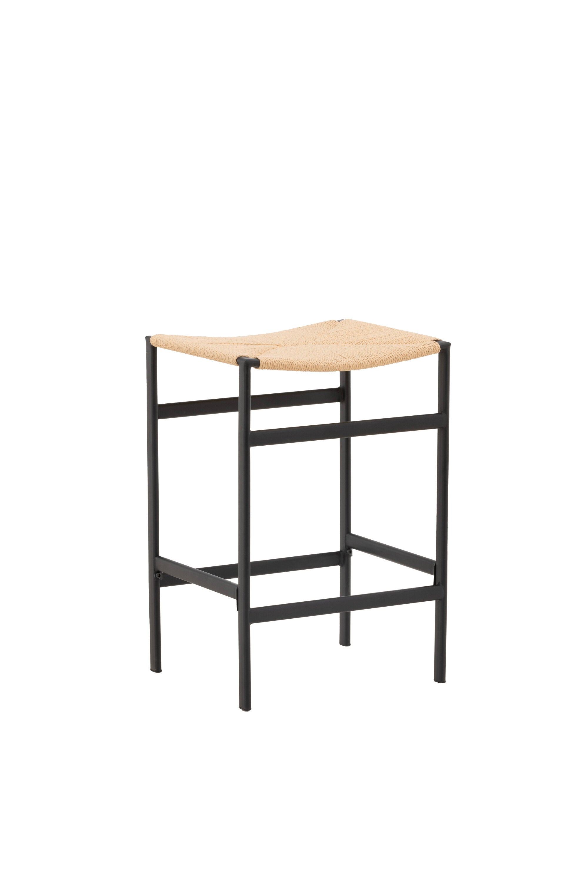 Polly Barstuhl in Natur präsentiert im Onlineshop von KAQTU Design AG. Barhocker ist von Venture Home