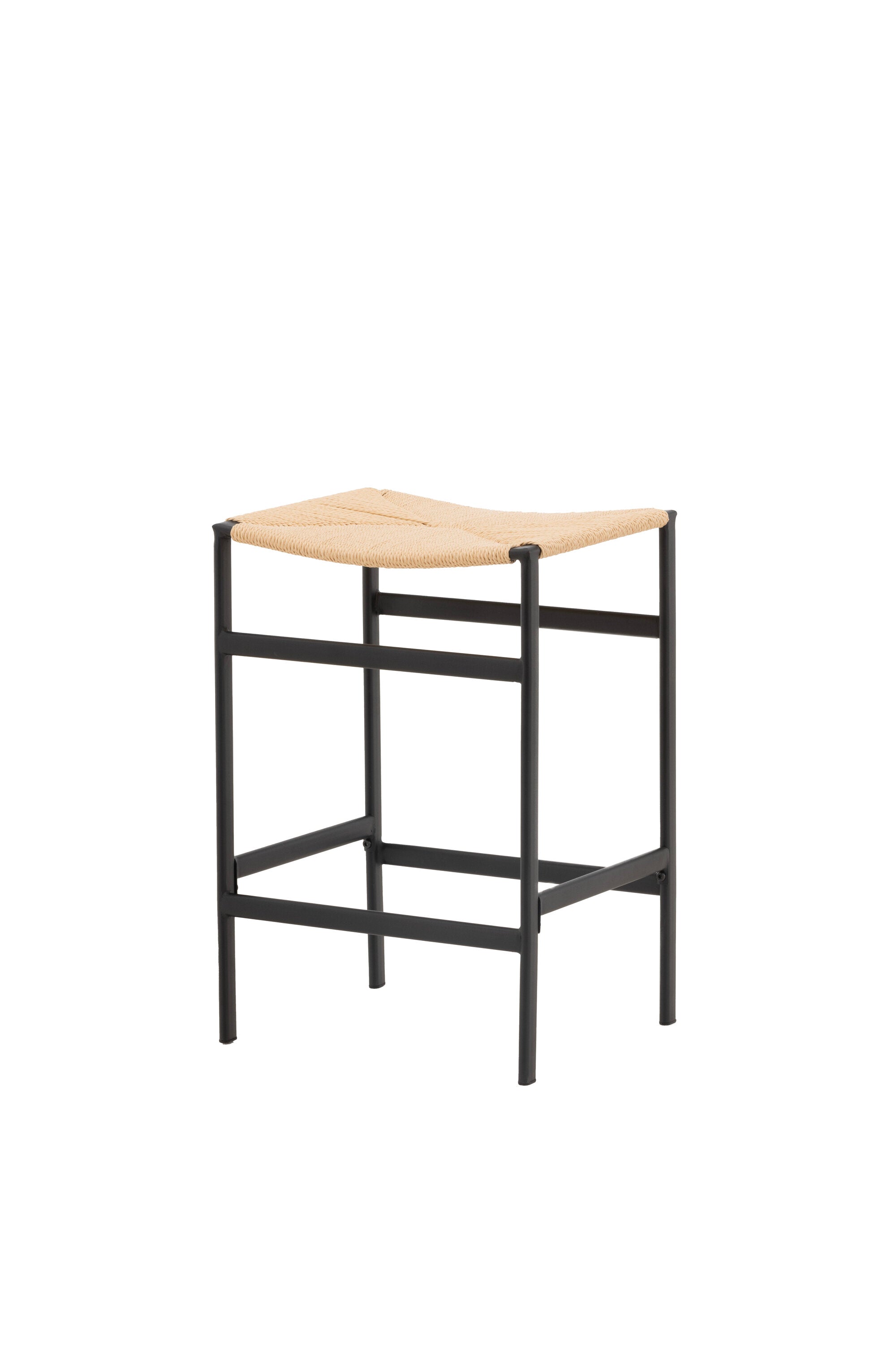 Polly Barstuhl in Natur präsentiert im Onlineshop von KAQTU Design AG. Barhocker ist von Venture Home