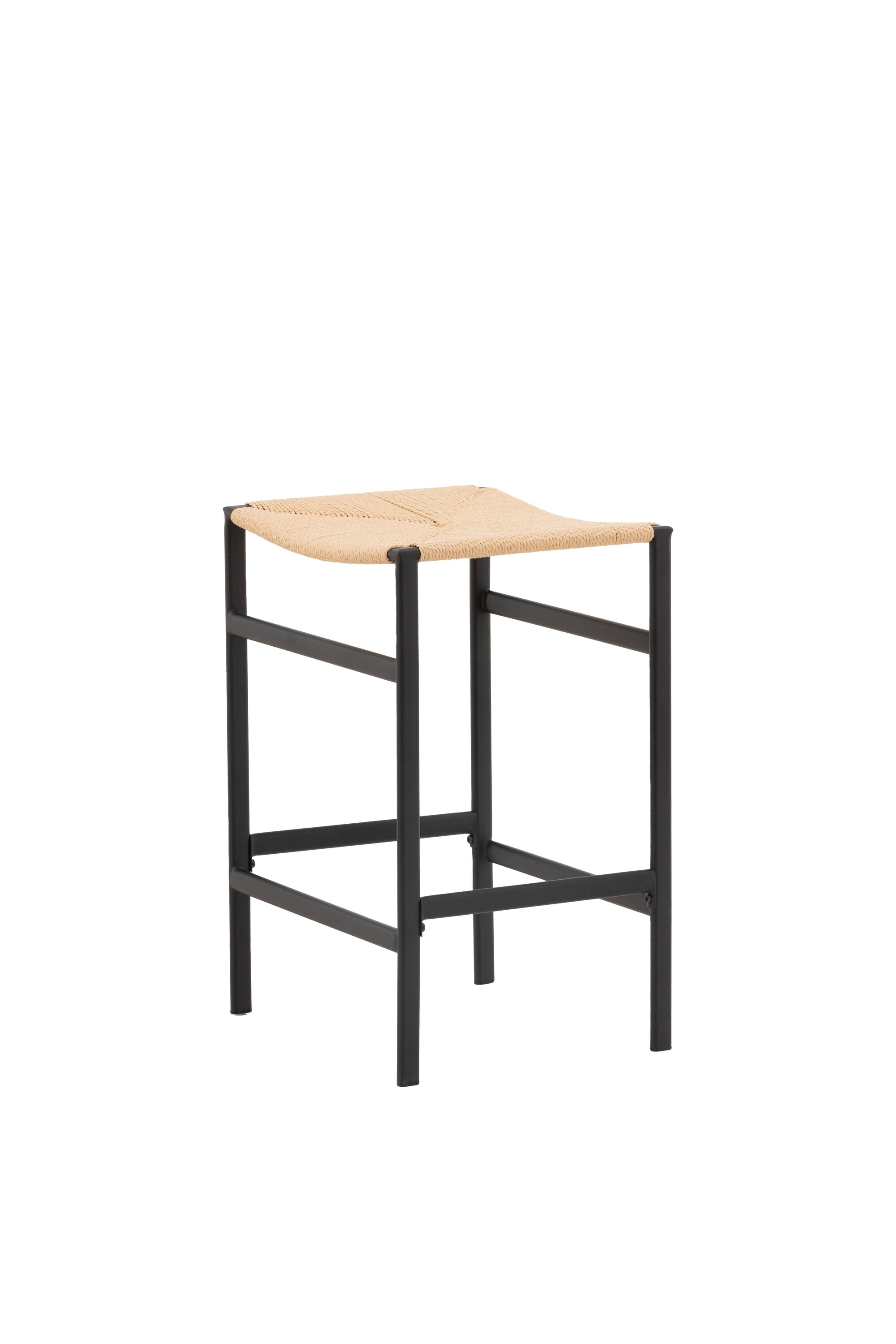 Polly Barstuhl in Natur präsentiert im Onlineshop von KAQTU Design AG. Barhocker ist von Venture Home