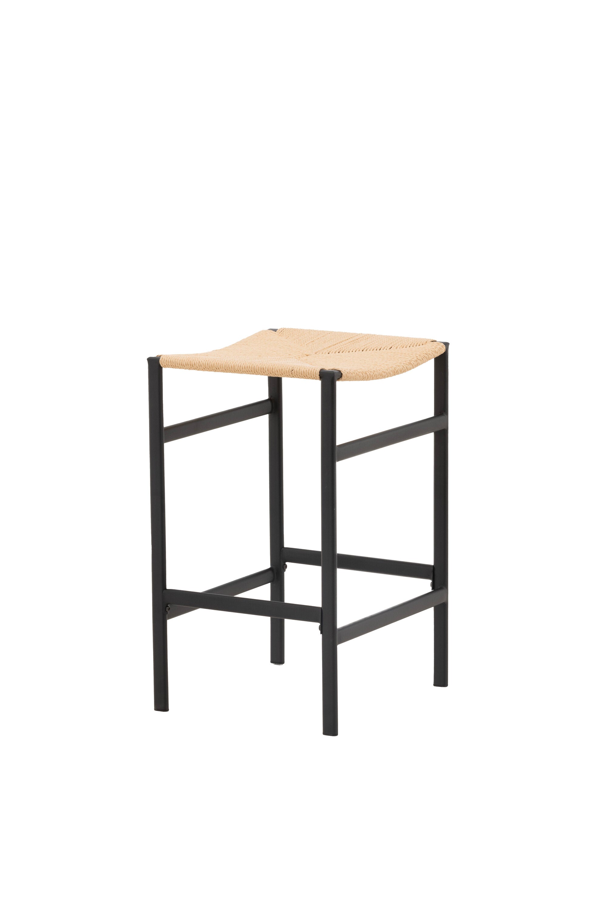 Polly Barstuhl in Natur präsentiert im Onlineshop von KAQTU Design AG. Barhocker ist von Venture Home