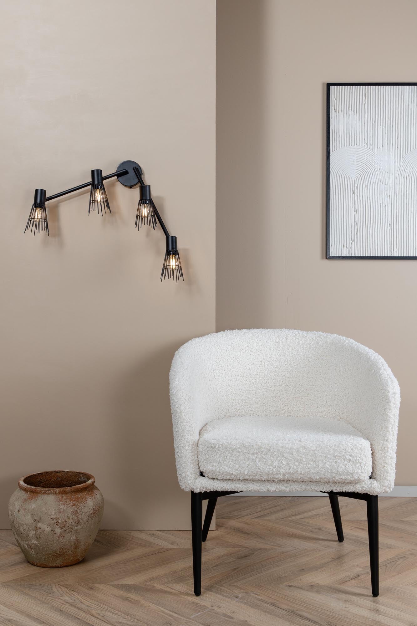 Pico Wandleuchte in Schwarz präsentiert im Onlineshop von KAQTU Design AG. Wandleuchte ist von Venture Home