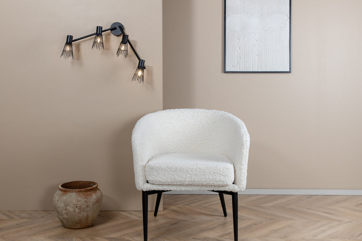 Pico Wandleuchte in Schwarz präsentiert im Onlineshop von KAQTU Design AG. Wandleuchte ist von Venture Home