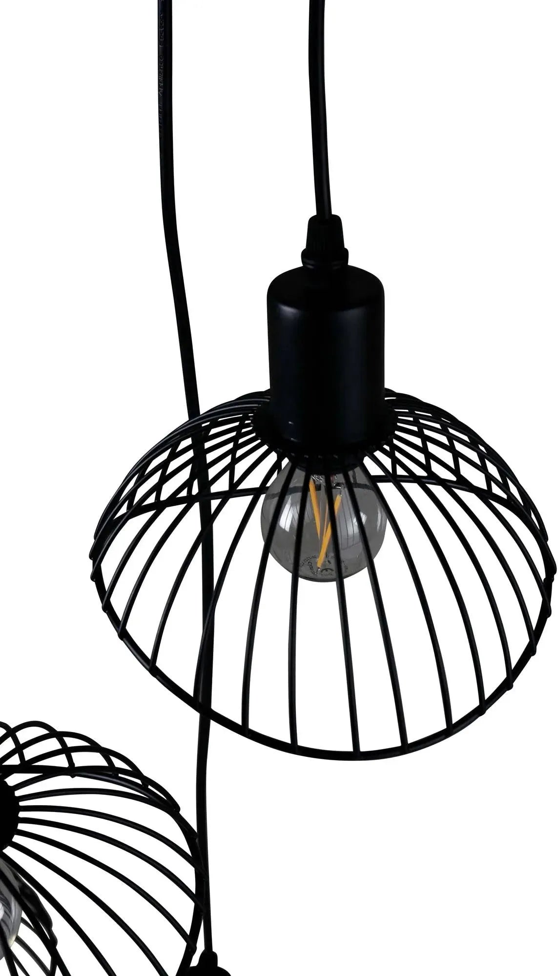 Elsa Pendelleuchte in Schwarz präsentiert im Onlineshop von KAQTU Design AG. Pendelleuchte ist von Venture Home