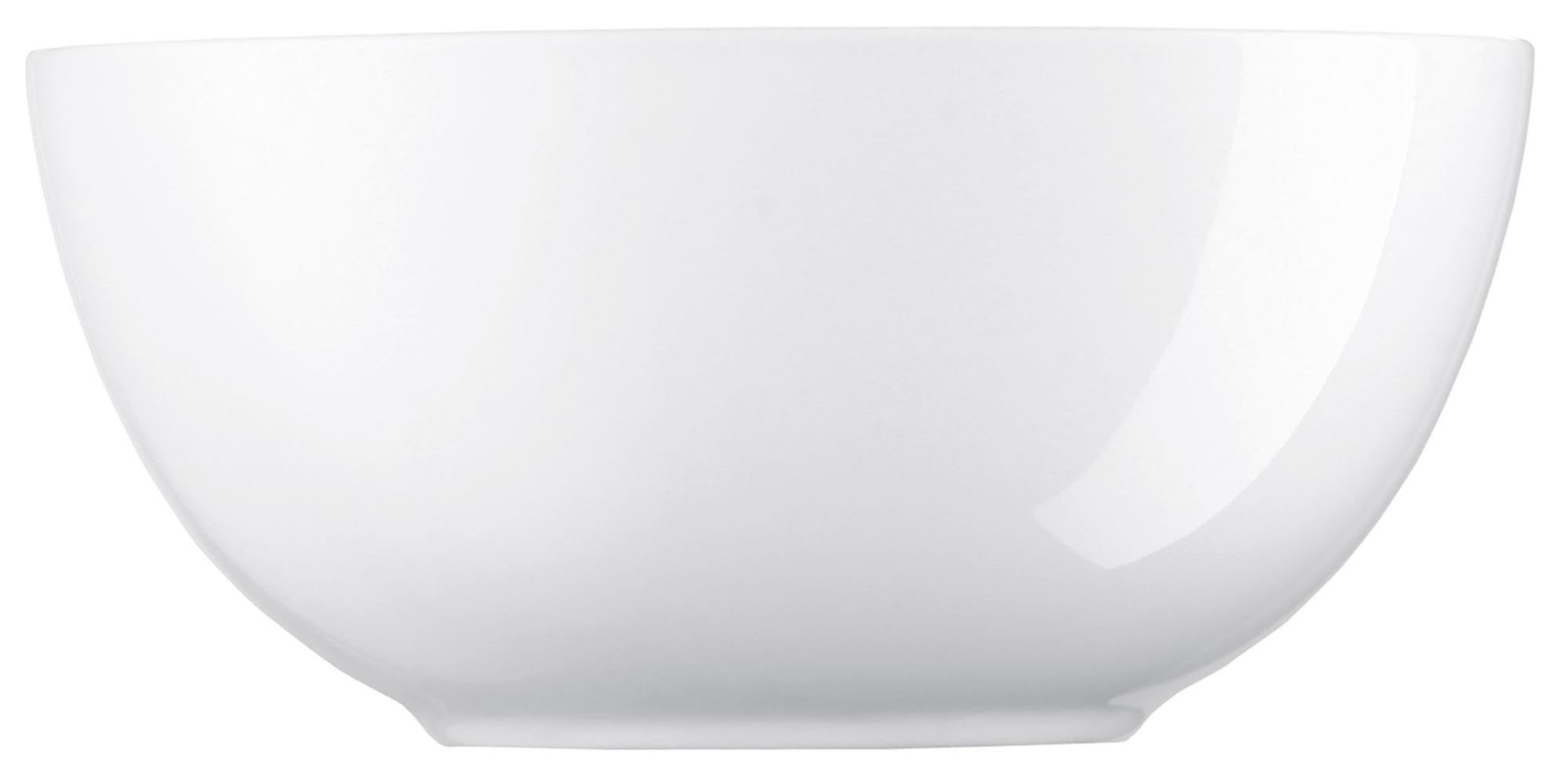 Entdecken Sie die TRIC weiße Schüssel von Rosenthal (21 cm) – ein stilvolles, funktionales Porzellan-Designstück für Salate, Suppen und Beilagen.