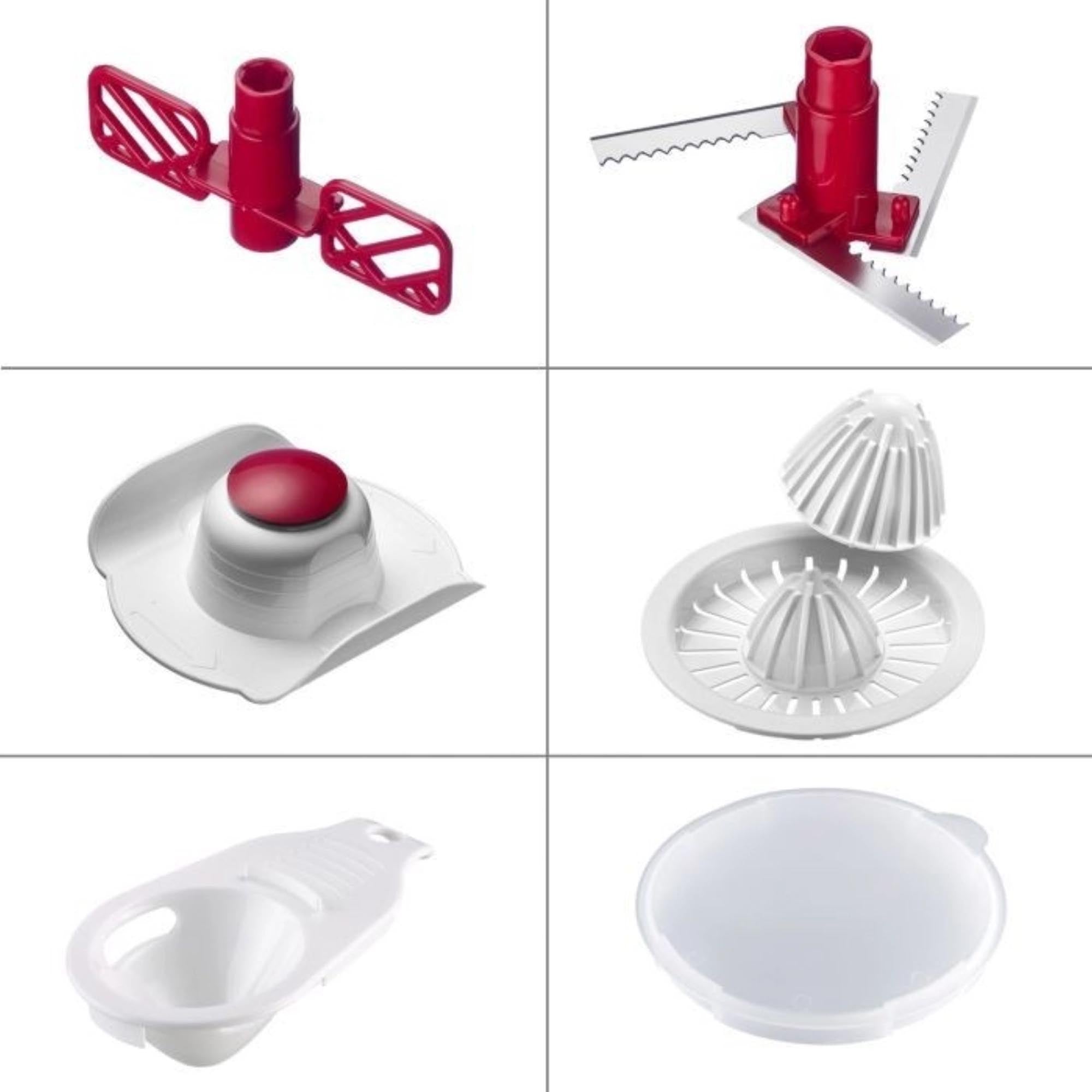 Vielseitige Küchenmaschine Multi-Kulti von Westmark, kompakt und praktisch, Maße: 26.4x16.8x24.4cm, ideal für Ihre Küche.