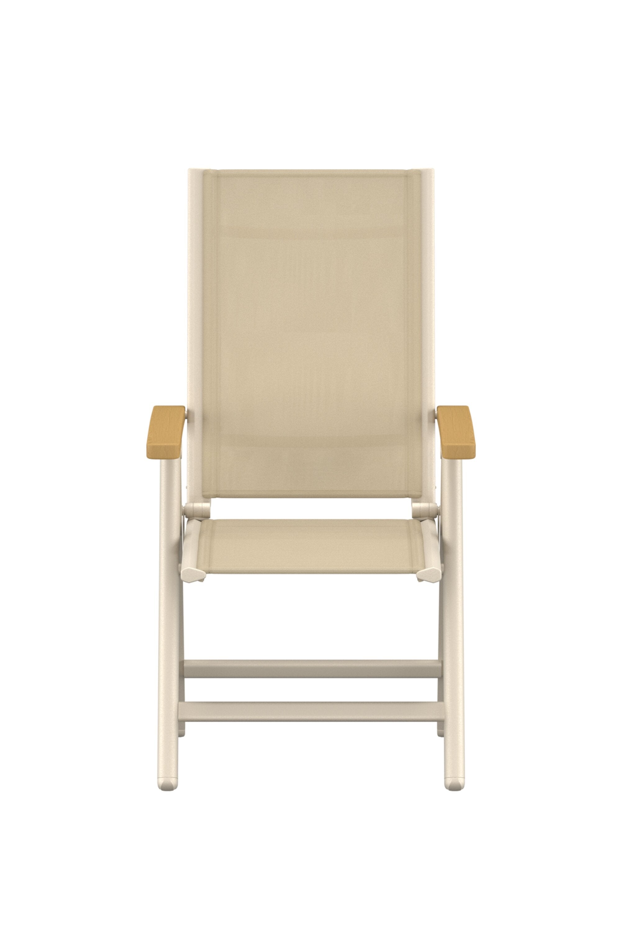 Esszimmerstuhl Panama in Beige präsentiert im Onlineshop von KAQTU Design AG. Gartenstuhl mit Armlehnen ist von Venture Home