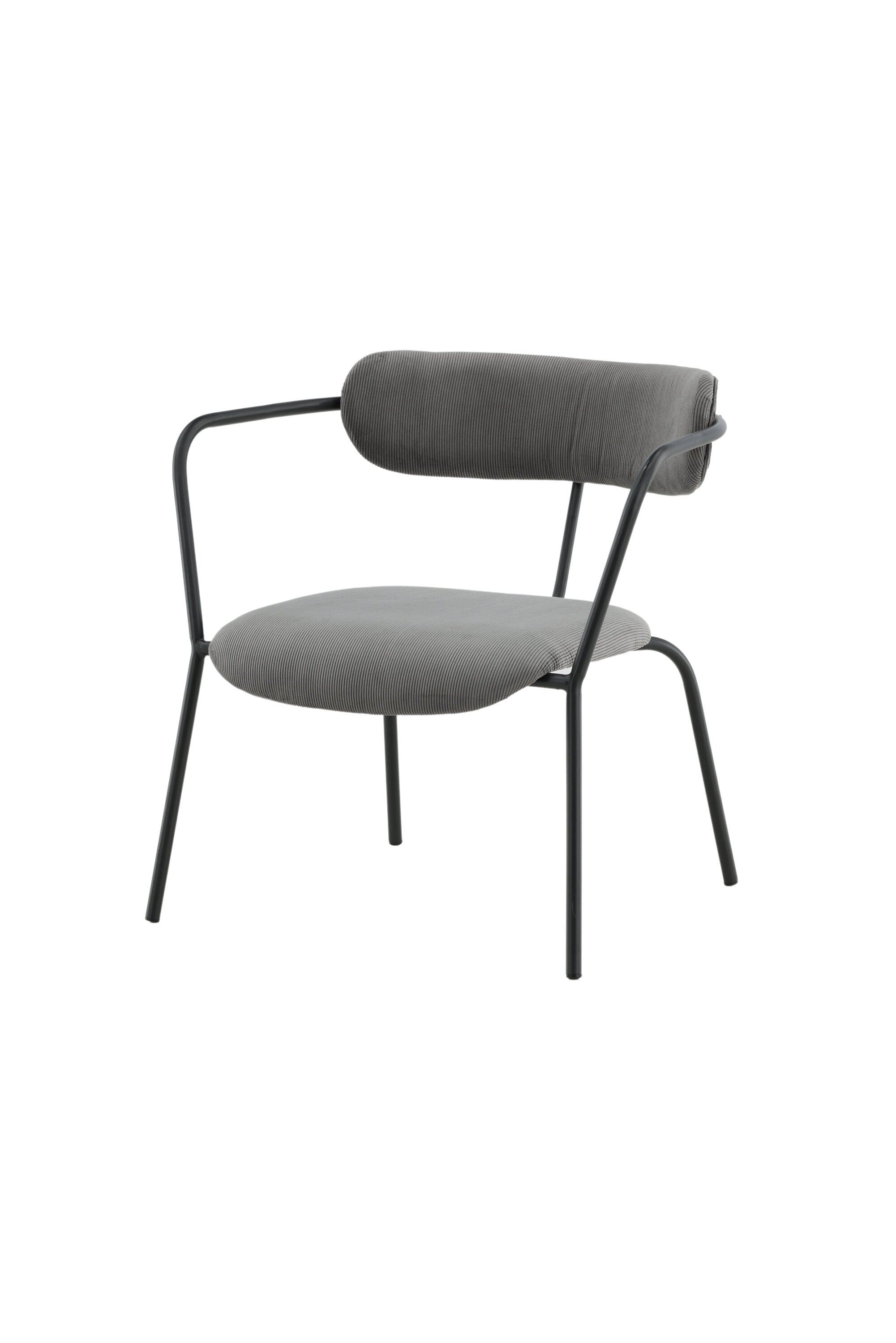 Duffy Sessel in Grau präsentiert im Onlineshop von KAQTU Design AG. Sessel mit Armlehnen ist von Venture Home