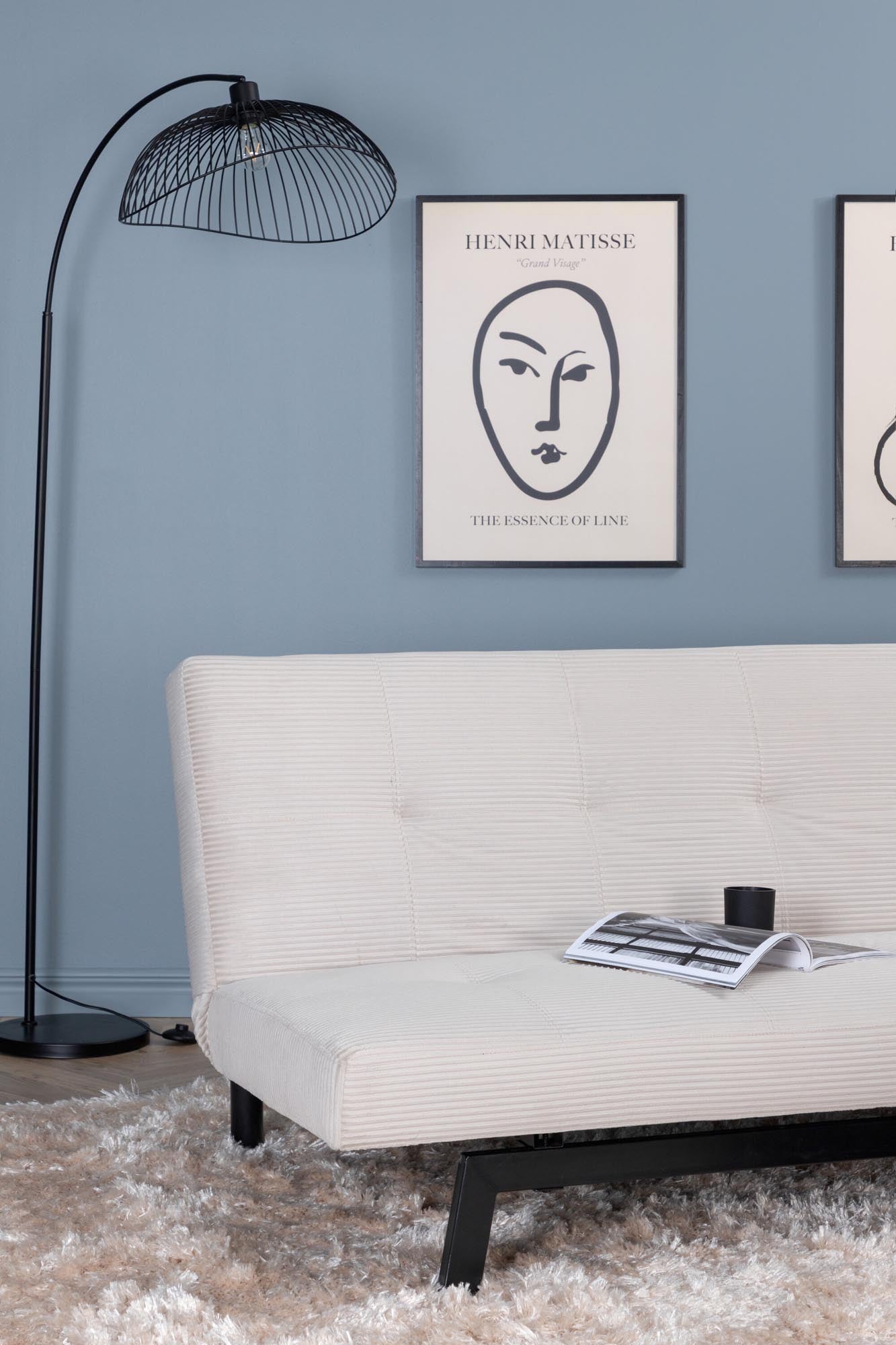 Bodil Sofa in Beige präsentiert im Onlineshop von KAQTU Design AG. Bettsofa ist von Venture Home
