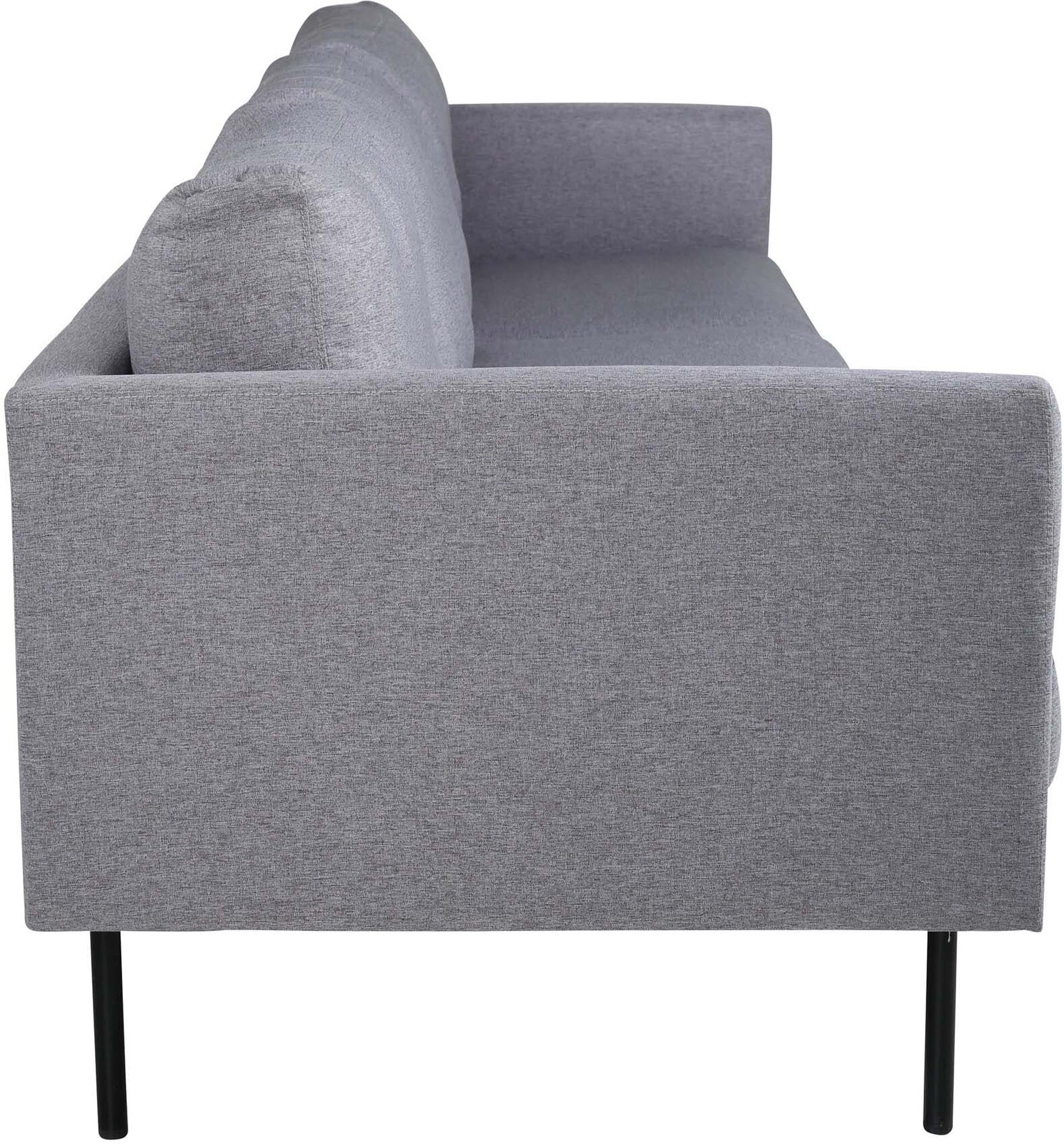 Zoom 3er Sofa in Grau präsentiert im Onlineshop von KAQTU Design AG. 3er Sofa ist von Venture Home