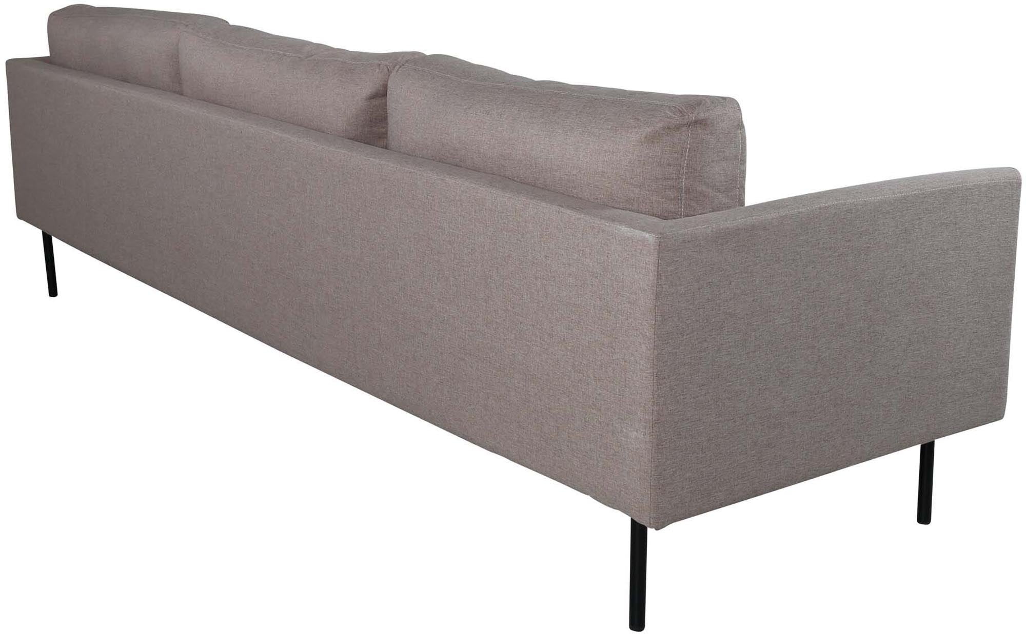 Zoom 3er Sofa in Braun präsentiert im Onlineshop von KAQTU Design AG. 3er Sofa ist von Venture Home