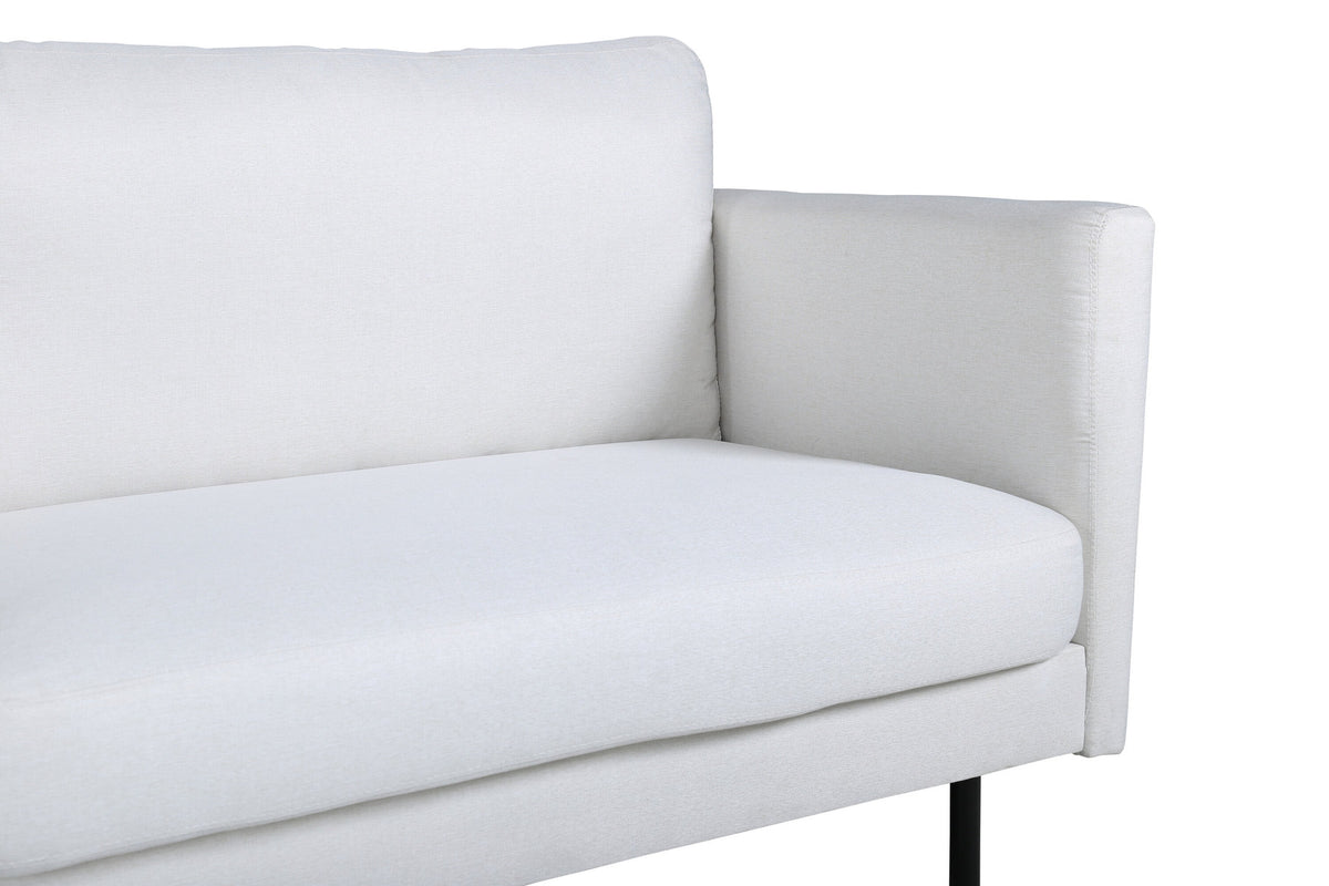 Zoom 3er Sofa in Hell beige präsentiert im Onlineshop von KAQTU Design AG. 3er Sofa ist von Venture Home