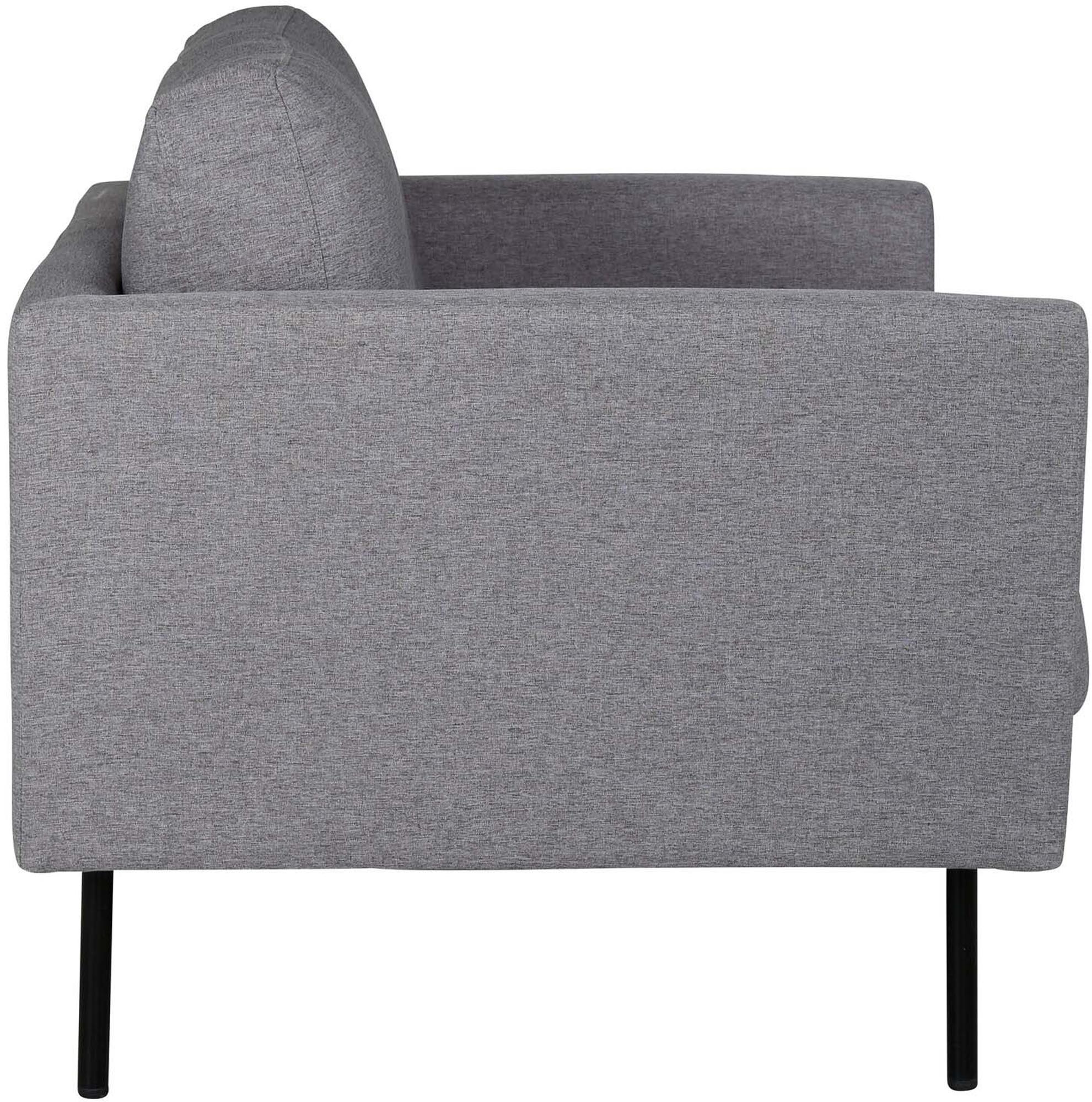 Zoom Sessel in Grau präsentiert im Onlineshop von KAQTU Design AG. Sessel mit Armlehnen ist von Venture Home