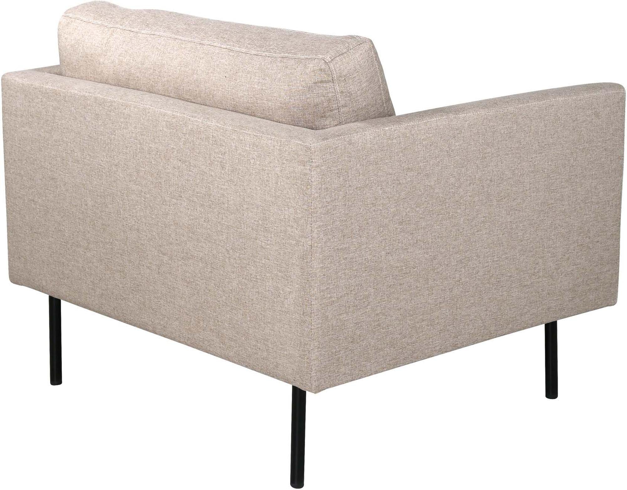 Zoom Sessel in Beige präsentiert im Onlineshop von KAQTU Design AG. Sessel mit Armlehnen ist von Venture Home
