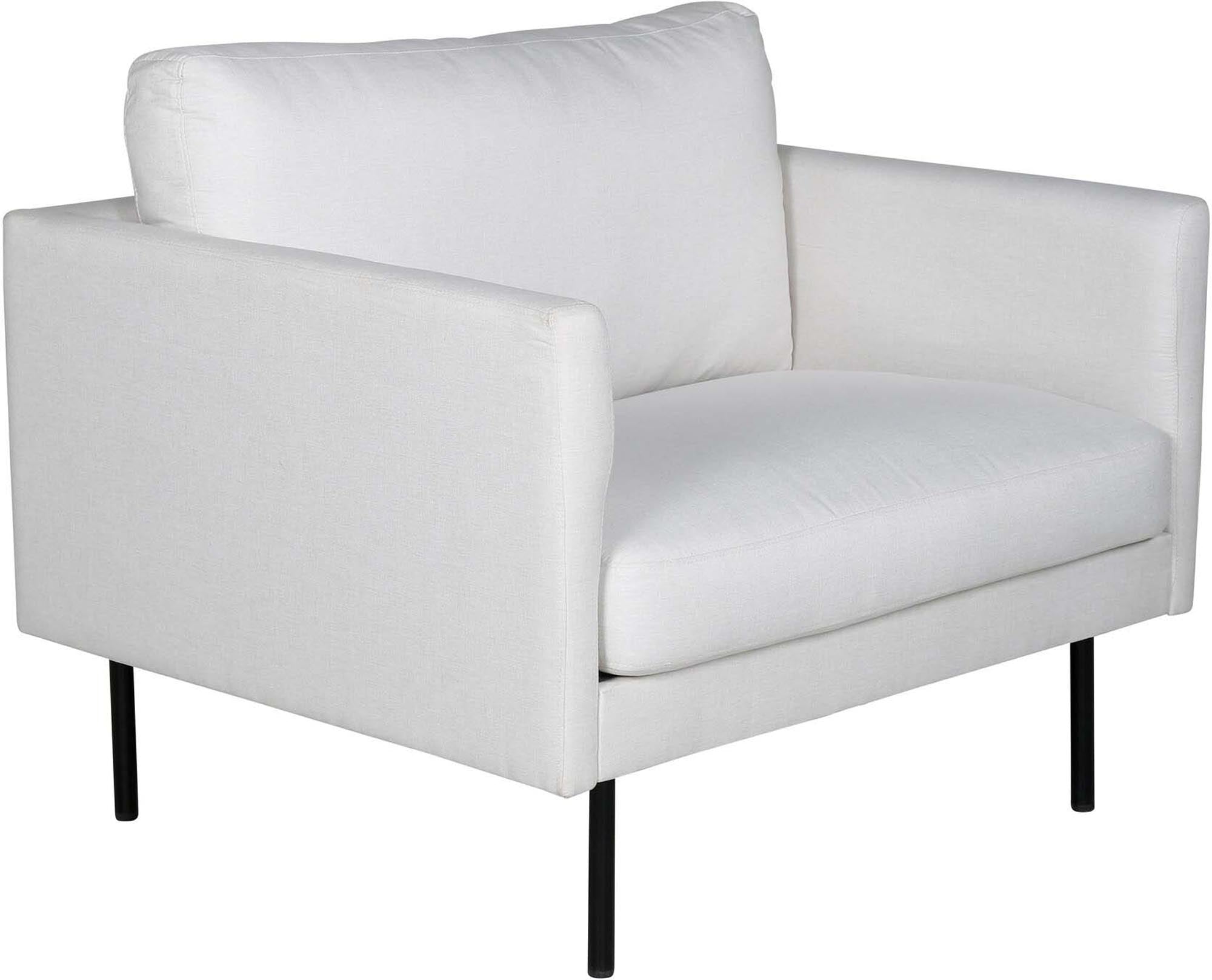 Zoom Sessel in Hell beige präsentiert im Onlineshop von KAQTU Design AG. Sessel mit Armlehnen ist von Venture Home