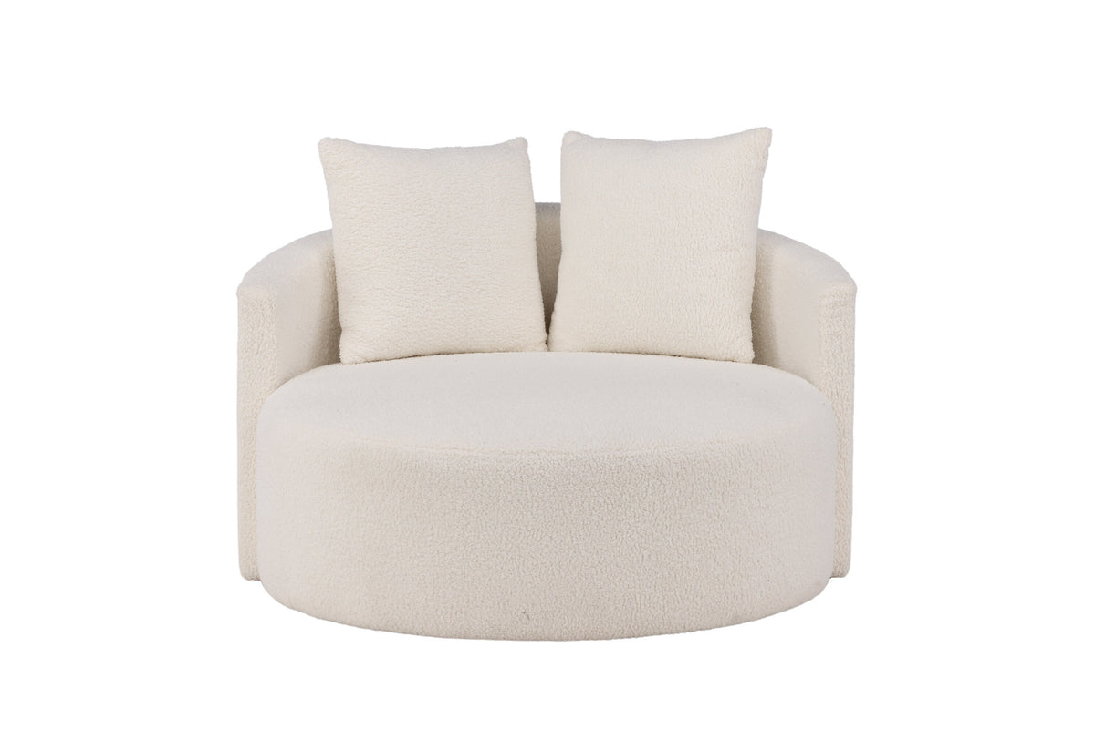 Kelso 2 Sitzer Sofa in Weiss präsentiert im Onlineshop von KAQTU Design AG. 2er Sofa ist von Venture Home