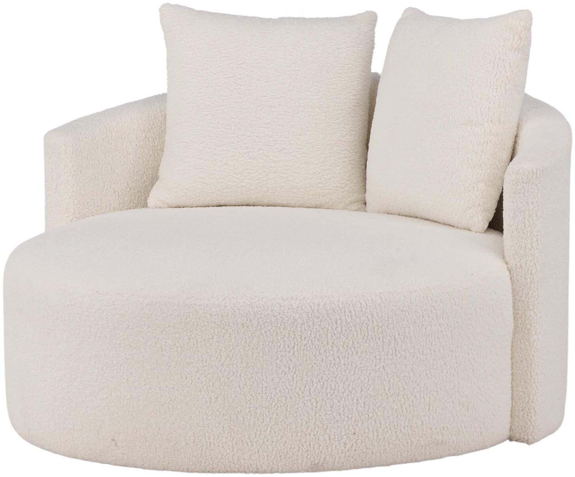 Stilvolles Kelso Sofa für zwei in sanftem Creme von Venture Home.