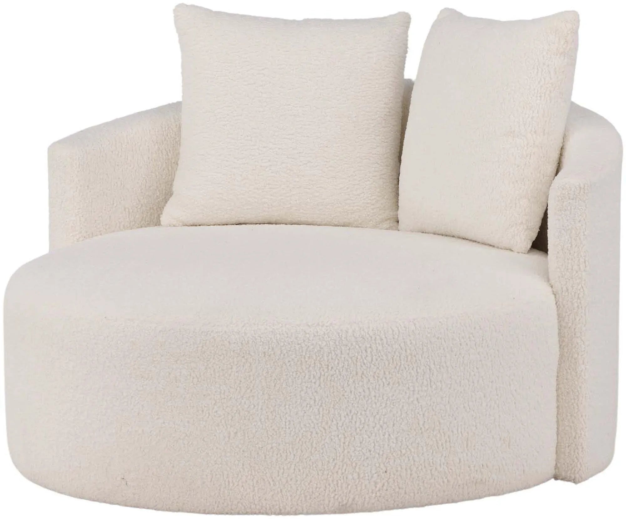 Elegantes Kelso Sofa für zwei, in weichem Creme von Venture Home.