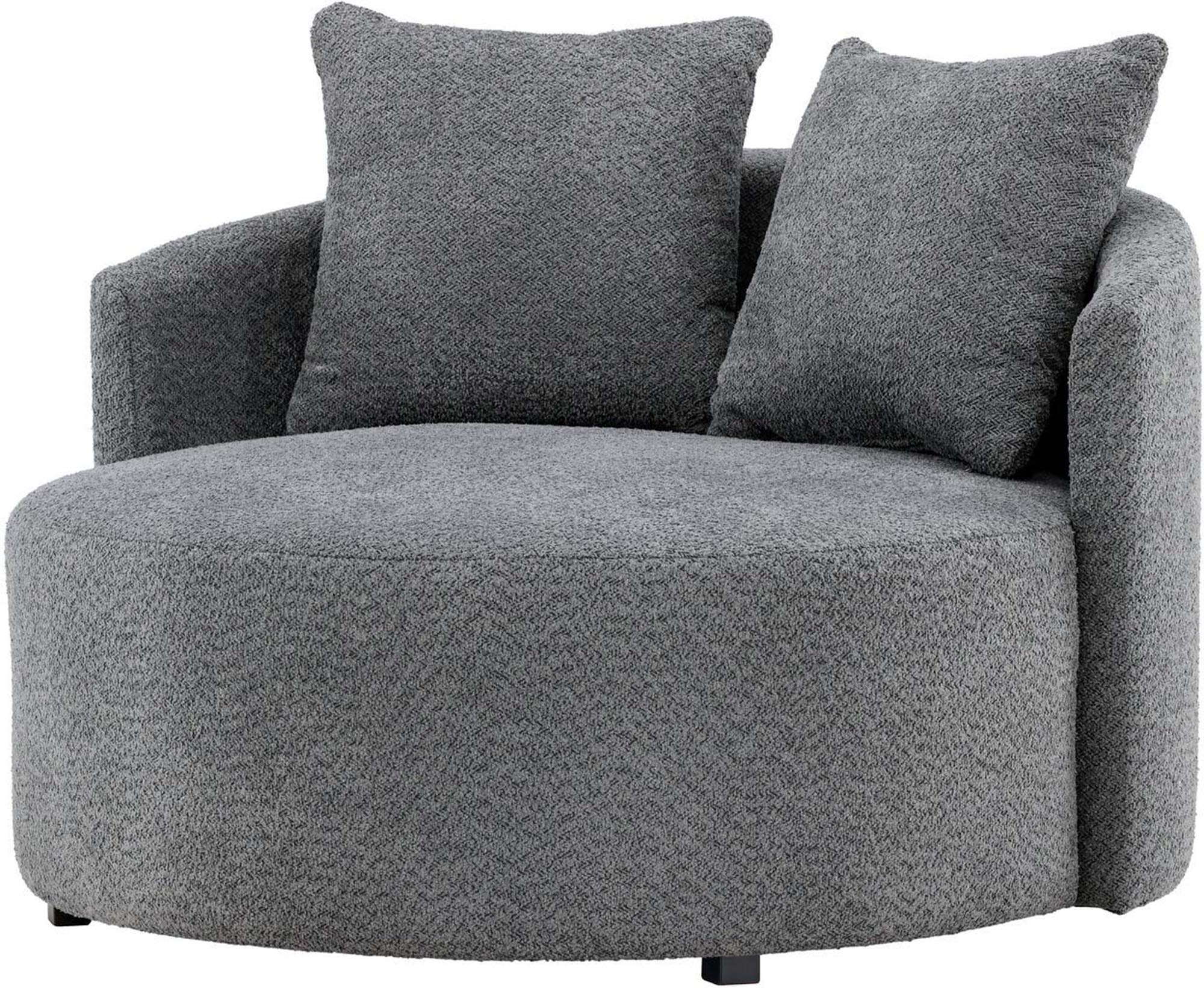 Stilvolles Kelso Sofa für zwei in Creme von Venture Home.
