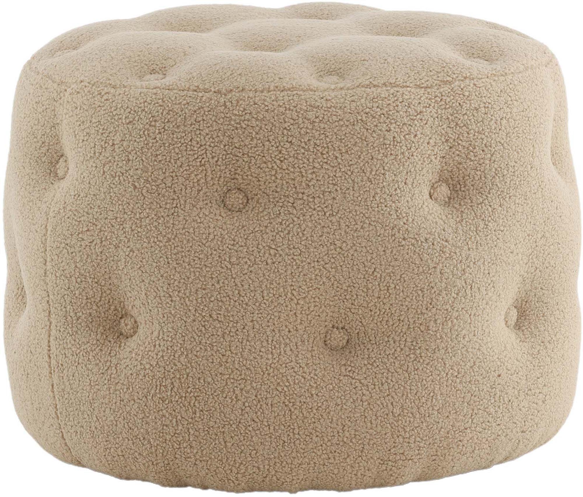 Benjamin Ottoman / Pouf in Beige präsentiert im Onlineshop von KAQTU Design AG. Pouf ist von Venture Home