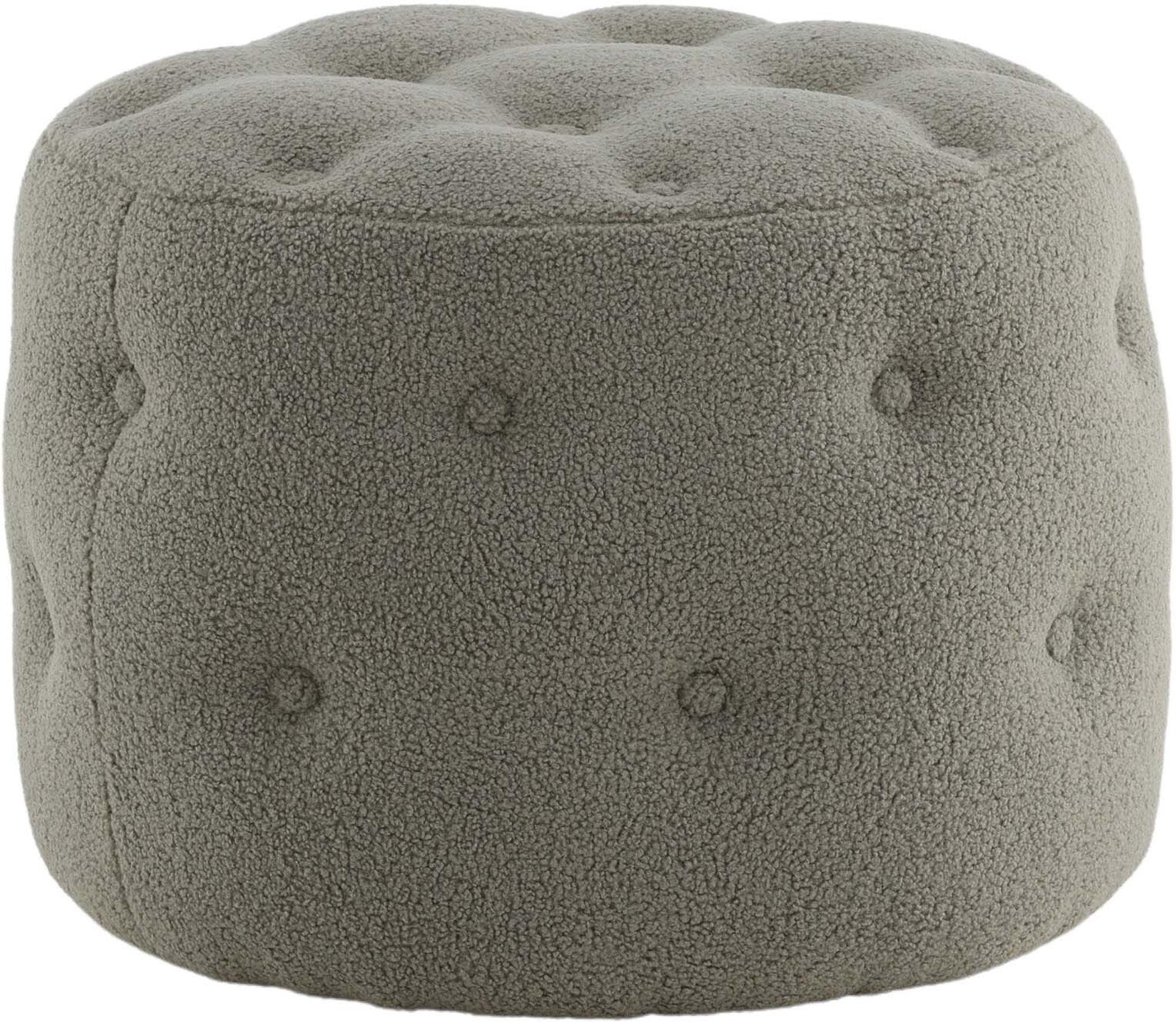 Benjamin Ottoman / Pouf in Greige präsentiert im Onlineshop von KAQTU Design AG. Pouf ist von Venture Home