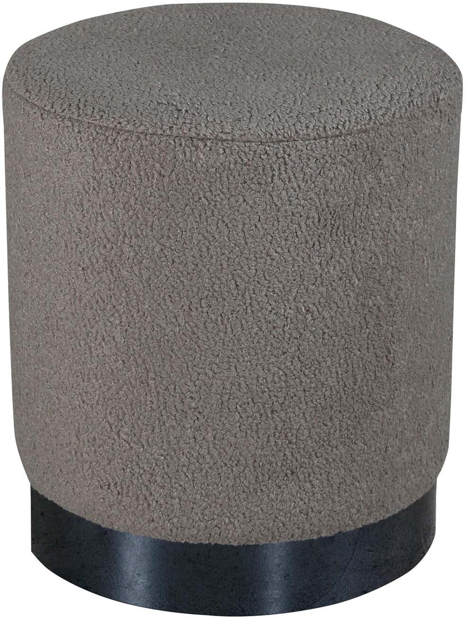 Benji Ottoman / Pouf in Greige präsentiert im Onlineshop von KAQTU Design AG. Pouf ist von Venture Home