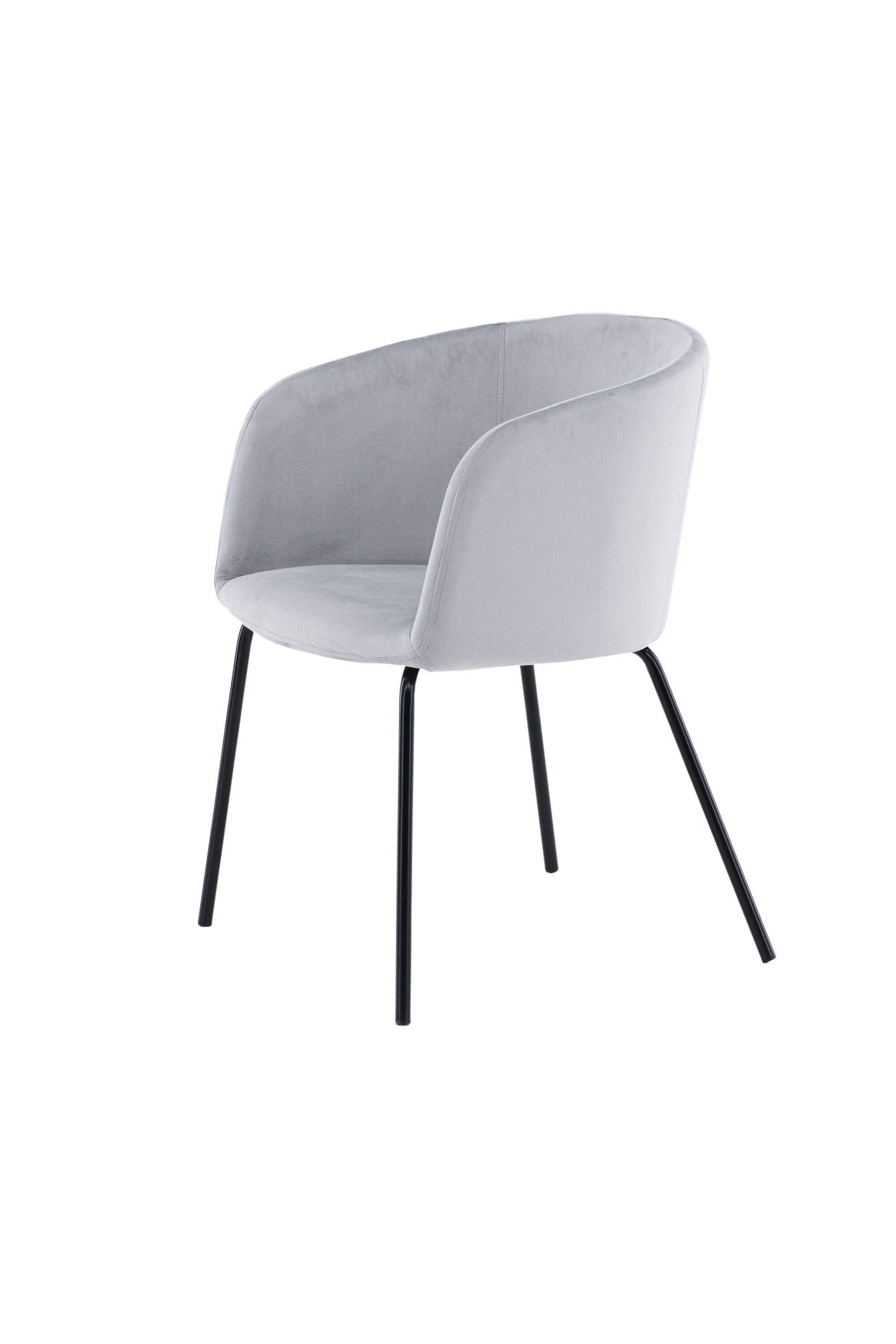 Berit Stuhl in Grau präsentiert im Onlineshop von KAQTU Design AG. Schalenstuhl mit Armlehne ist von Venture Home