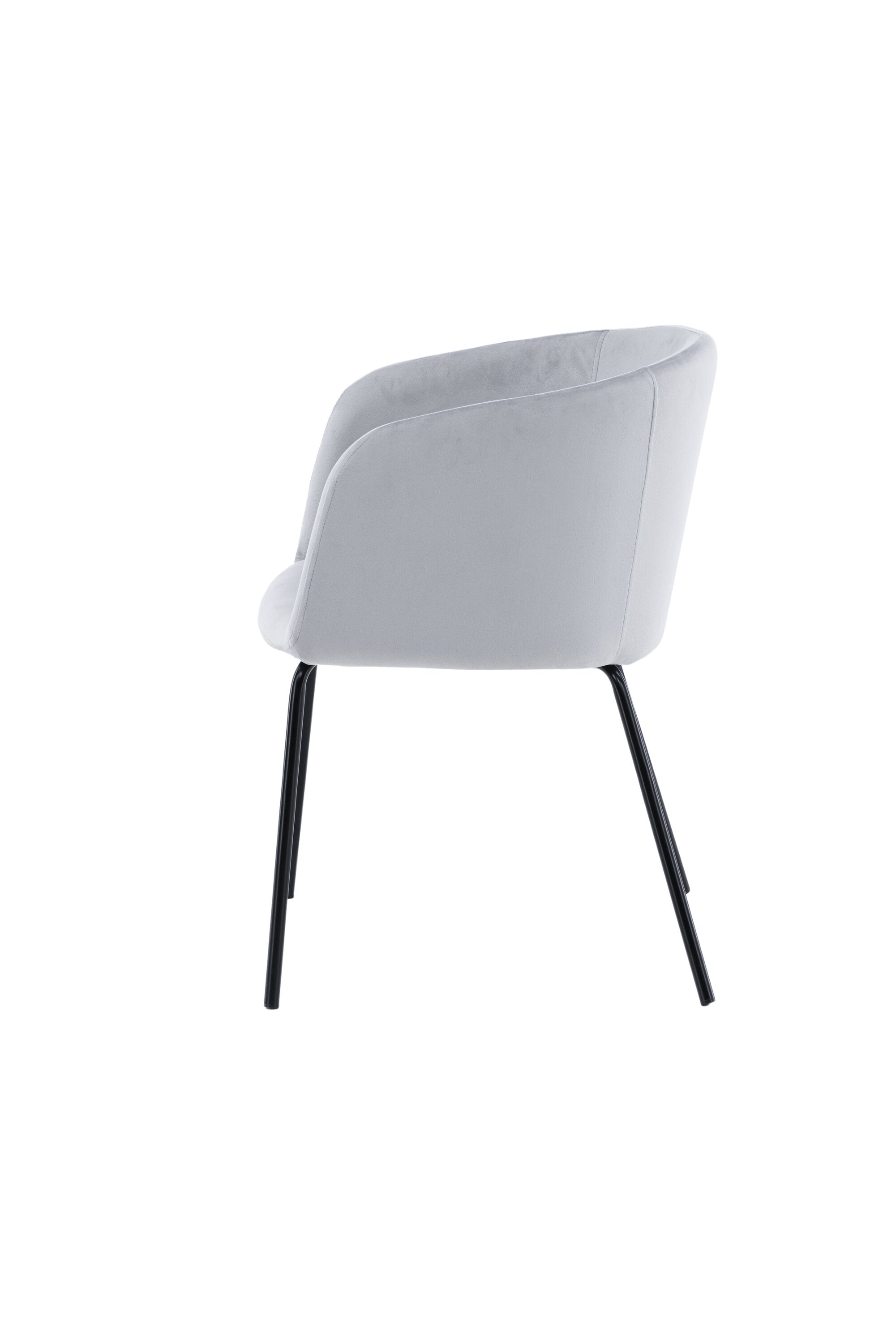 Berit Stuhl in Grau präsentiert im Onlineshop von KAQTU Design AG. Schalenstuhl mit Armlehne ist von Venture Home