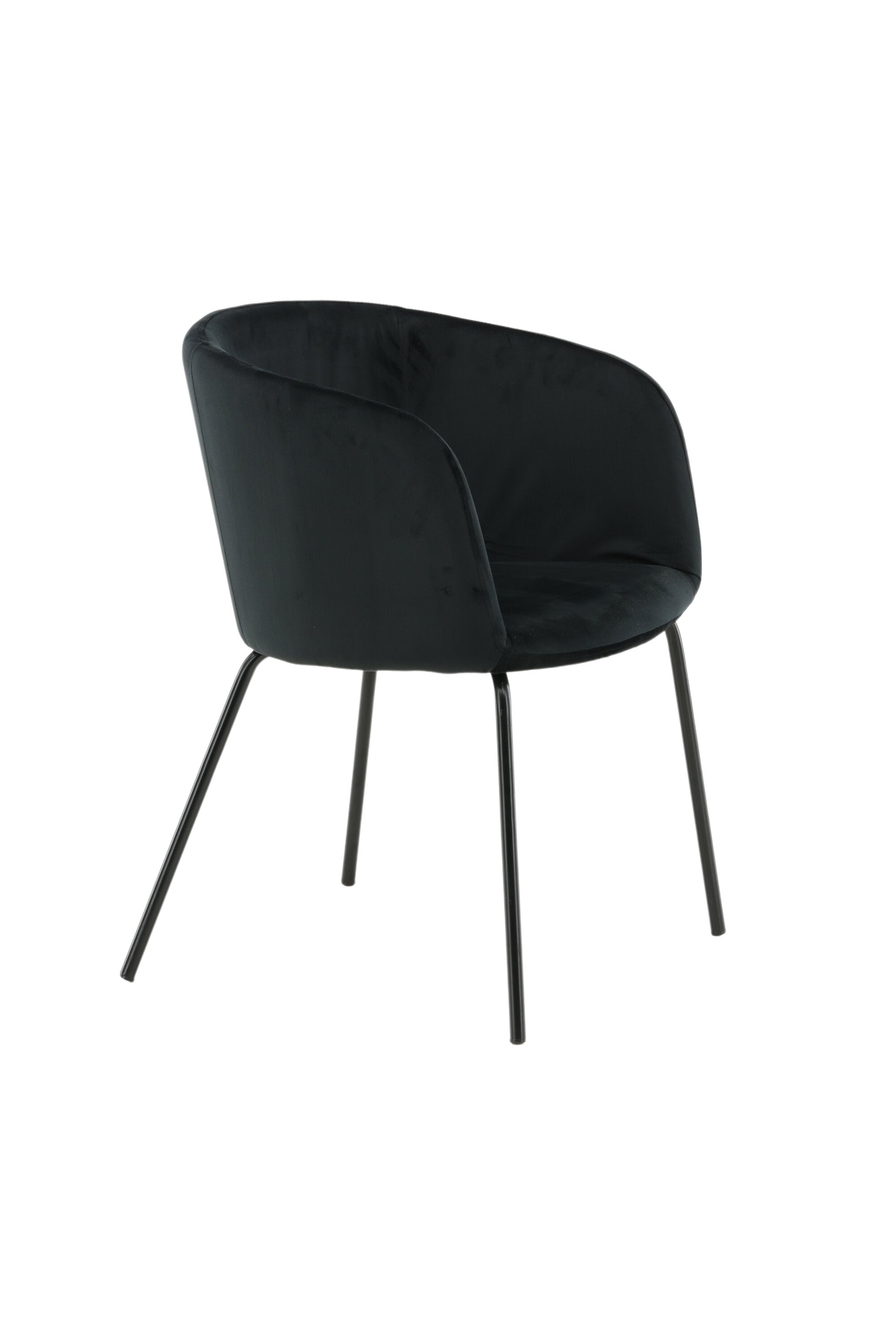 Berit Stuhl in Schwarz präsentiert im Onlineshop von KAQTU Design AG. Schalenstuhl mit Armlehne ist von Venture Home