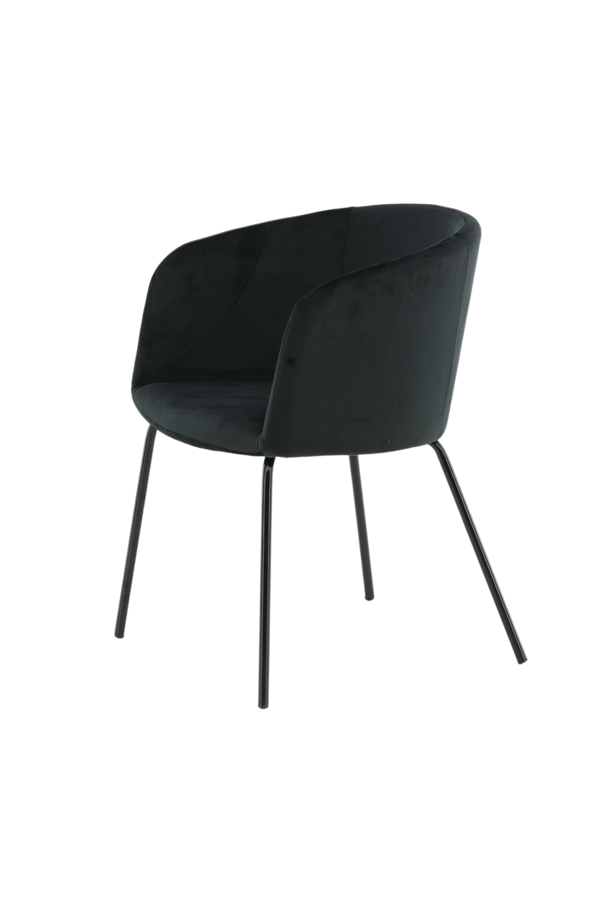 Berit Stuhl in Schwarz präsentiert im Onlineshop von KAQTU Design AG. Schalenstuhl mit Armlehne ist von Venture Home