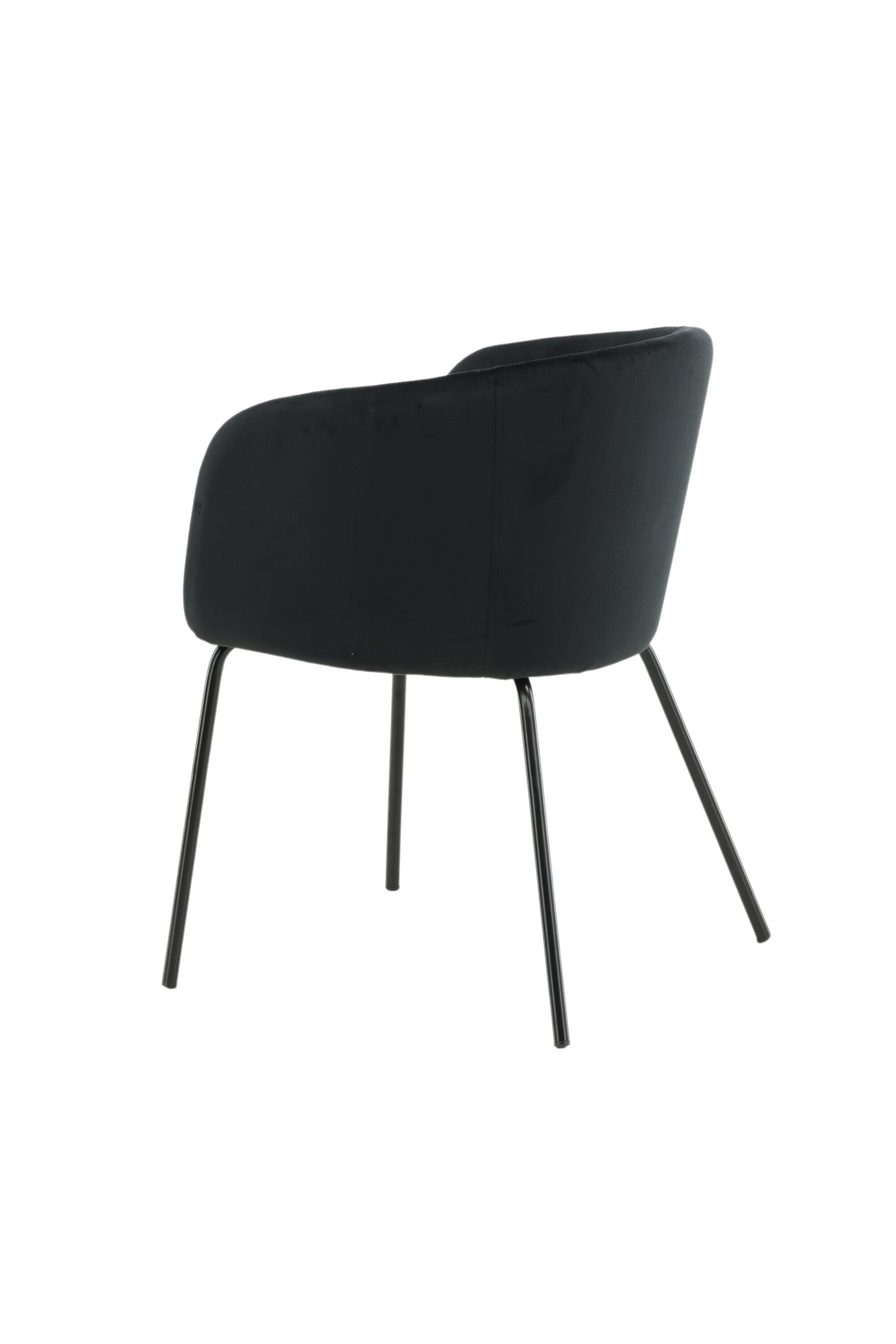 Berit Stuhl in Schwarz präsentiert im Onlineshop von KAQTU Design AG. Schalenstuhl mit Armlehne ist von Venture Home