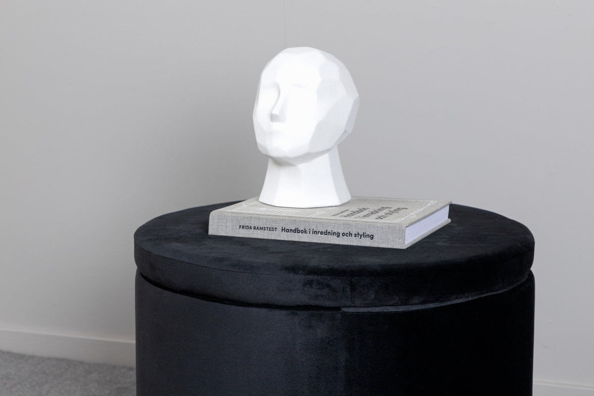 Dunken Ottoman / Pouf in Schwarz präsentiert im Onlineshop von KAQTU Design AG. Pouf ist von Venture Home
