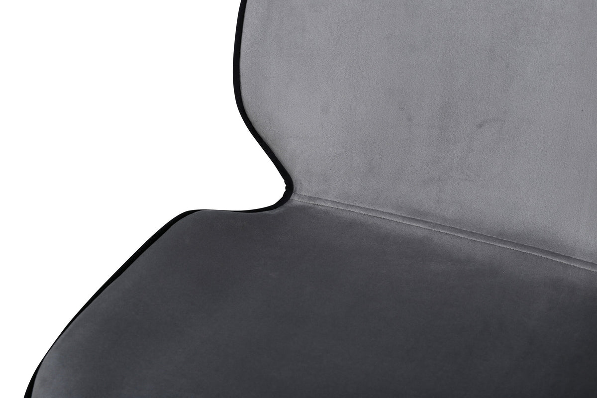 Emma Stuhl in Grau präsentiert im Onlineshop von KAQTU Design AG. Stuhl ist von Venture Home