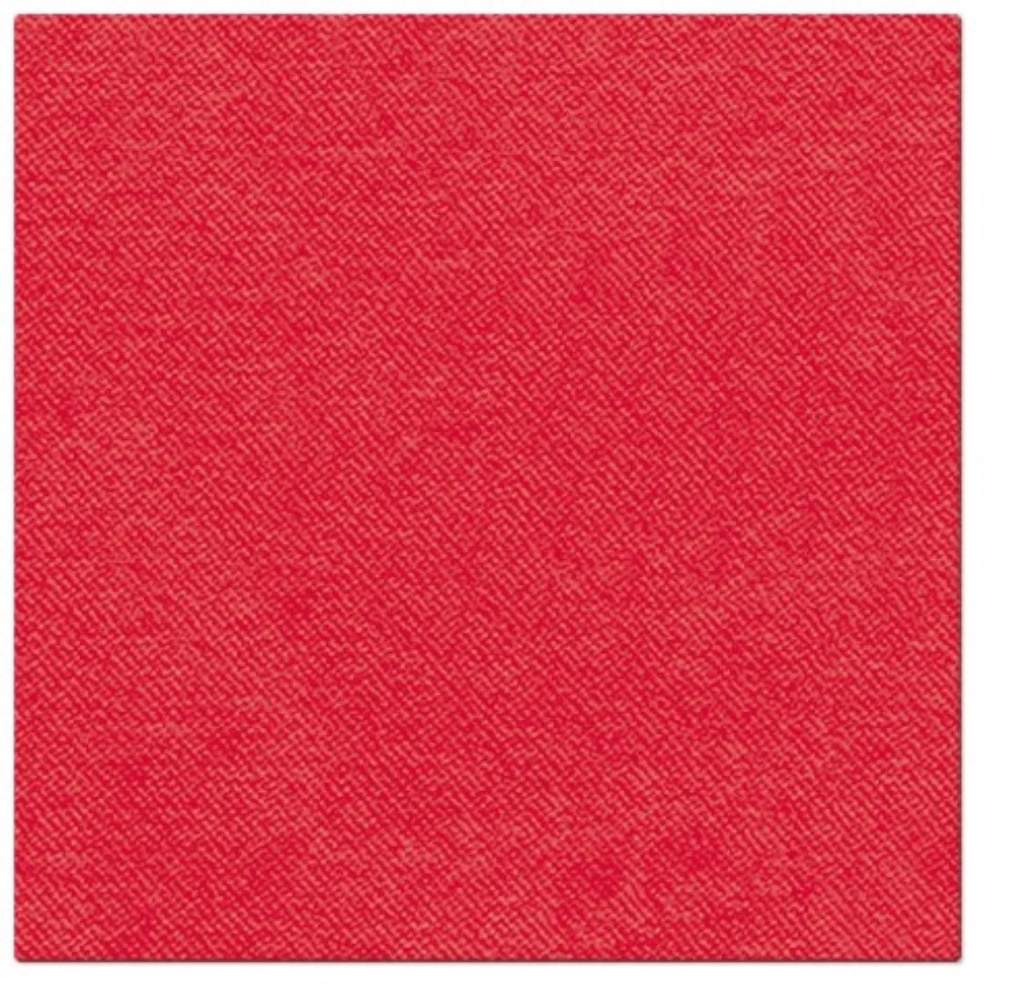 Elegante, rote Servietten 40x40cm von PAW Decor Collection, ideal für festliche Anlässe und stilvolle Tischdekoration.