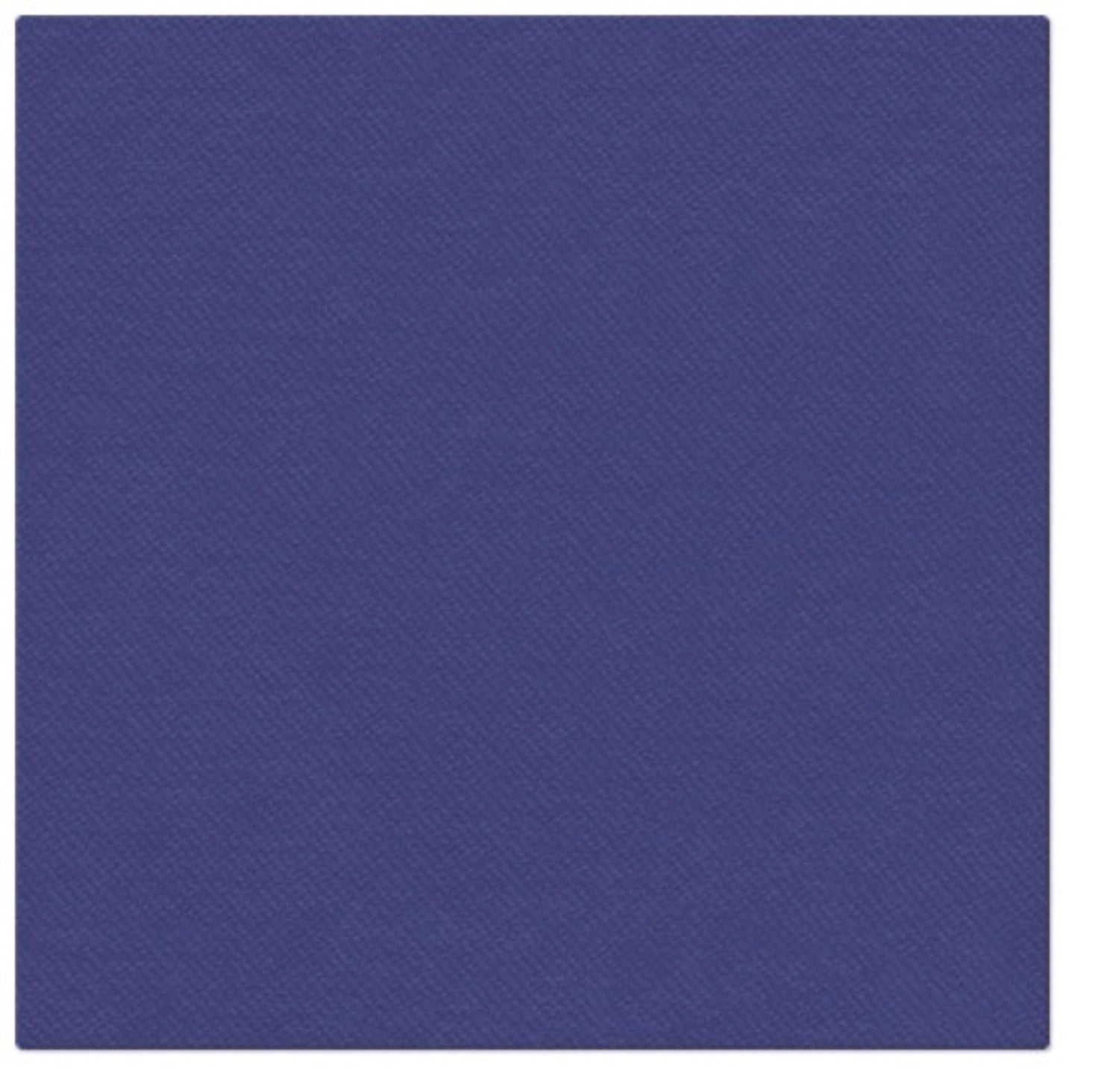 Servietten Dinner 50x Unifarbe dark blue, 40x40cm in Blau präsentiert im Onlineshop von KAQTU Design AG. Servietten ist von PAW