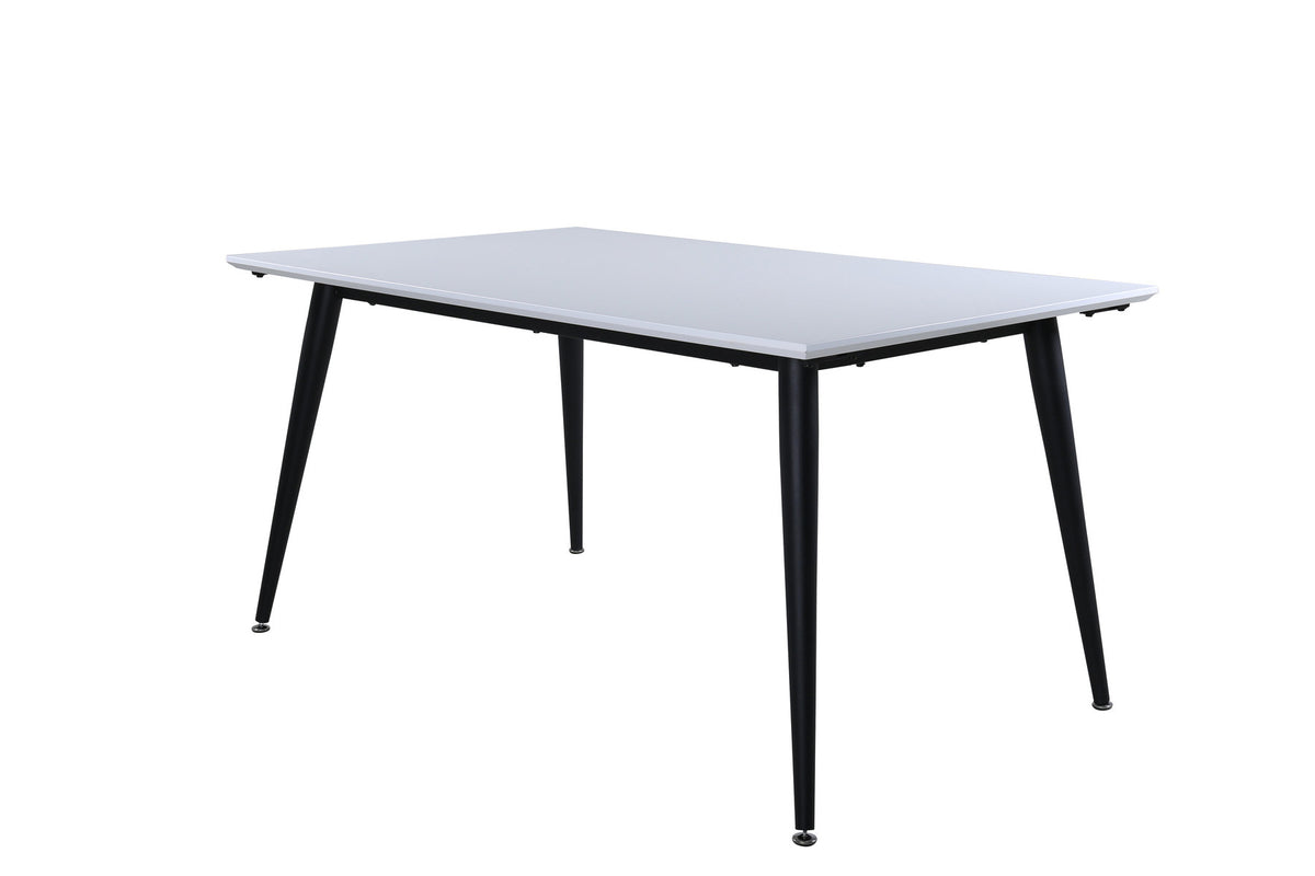 Jimmy Tisch in Weiss präsentiert im Onlineshop von KAQTU Design AG. Esstisch ist von Venture Home