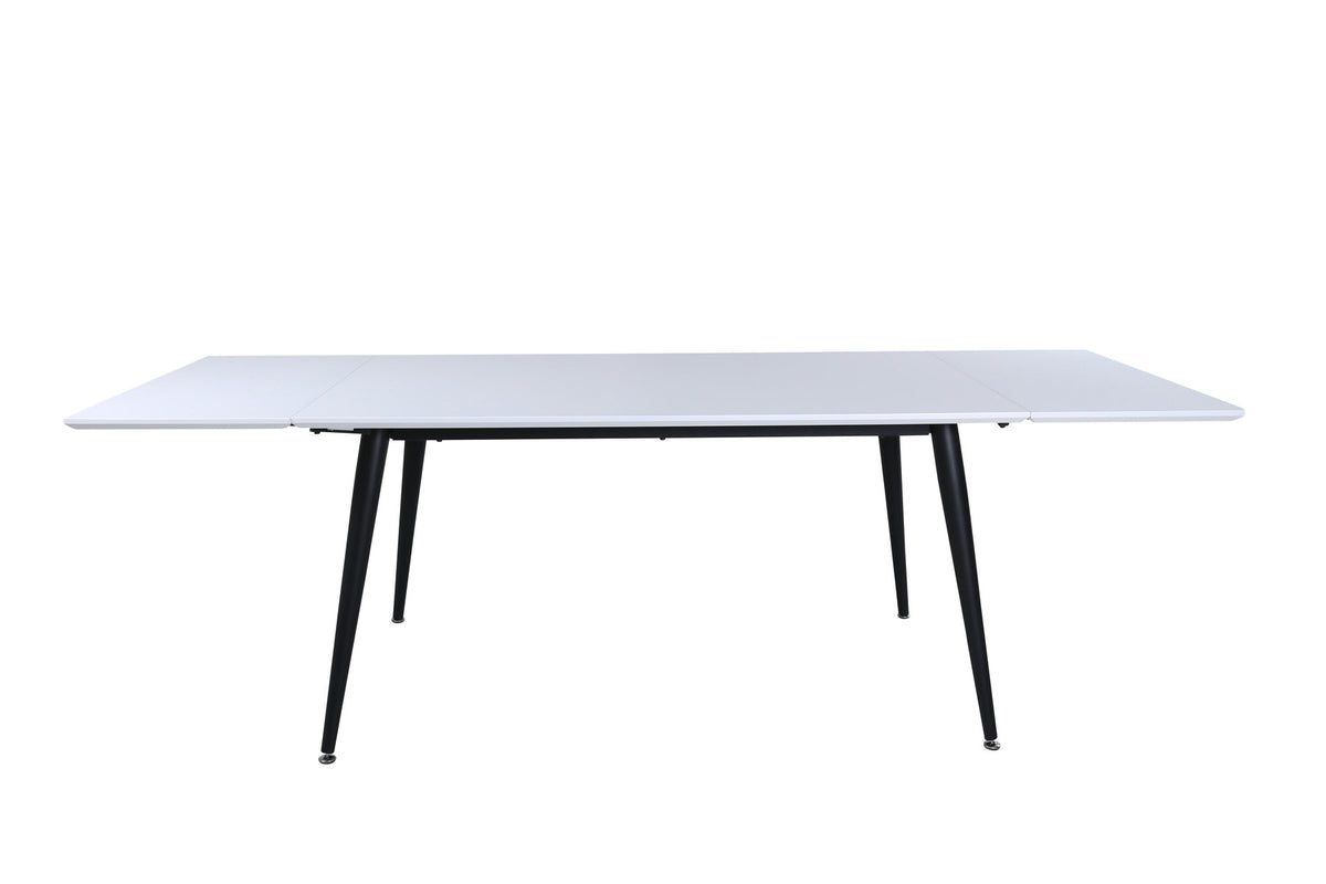 Jimmy Tisch in Weiss präsentiert im Onlineshop von KAQTU Design AG. Esstisch ist von Venture Home
