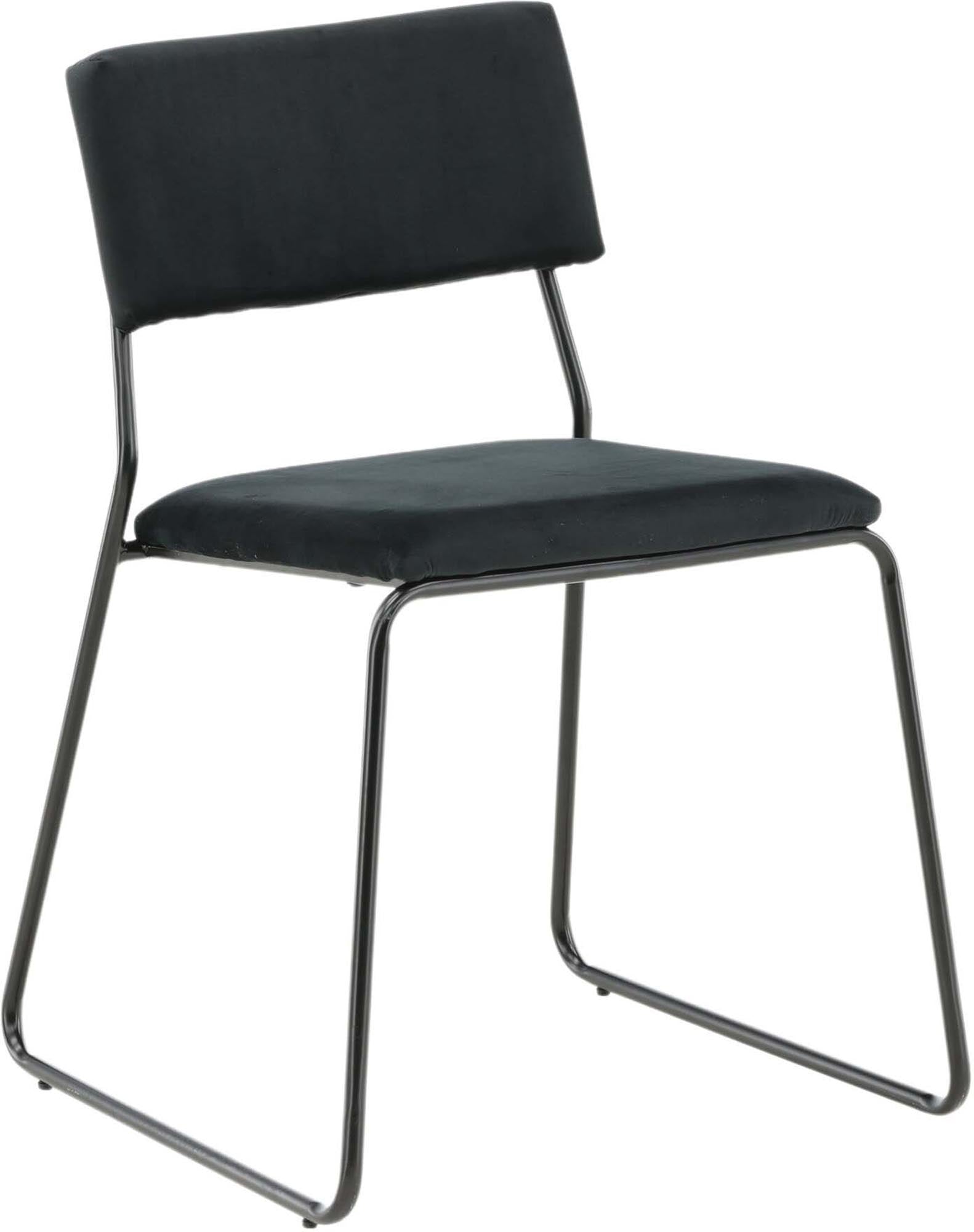 Kenth Stuhl in Schwarz präsentiert im Onlineshop von KAQTU Design AG. Stuhl ist von Venture Home