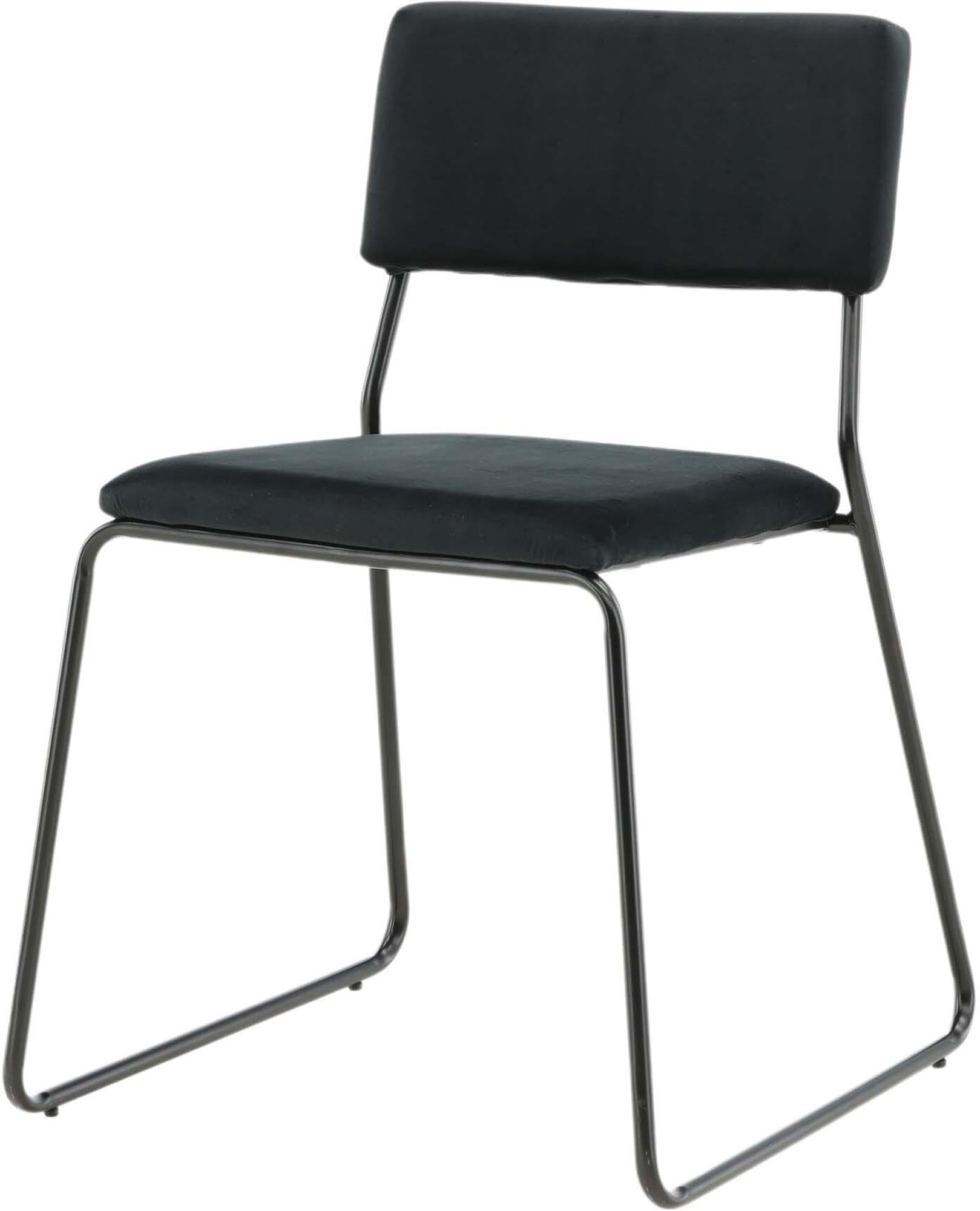 Kenth Stuhl in Schwarz präsentiert im Onlineshop von KAQTU Design AG. Stuhl ist von Venture Home