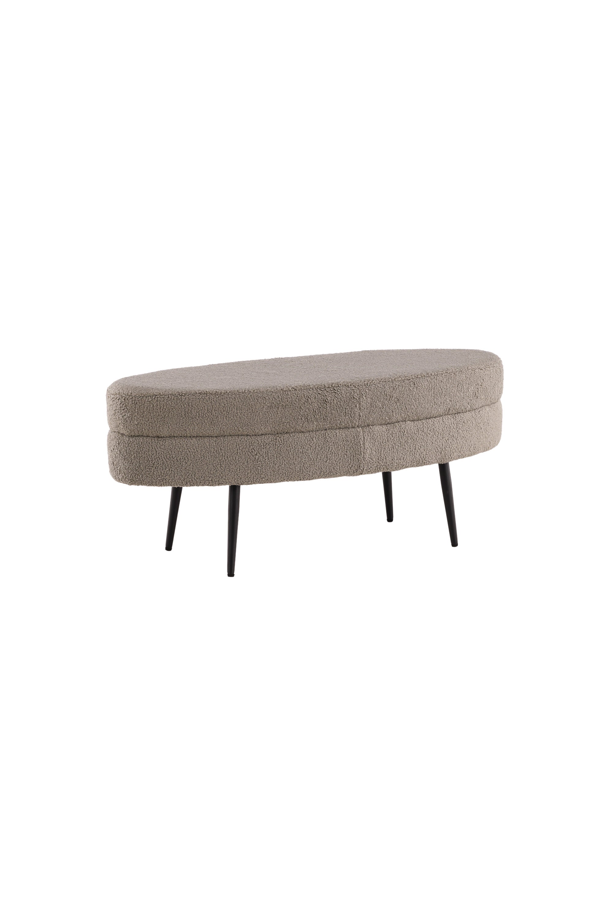 Otto Ottoman / Pouf in Greige präsentiert im Onlineshop von KAQTU Design AG. Ottoman ist von Venture Home