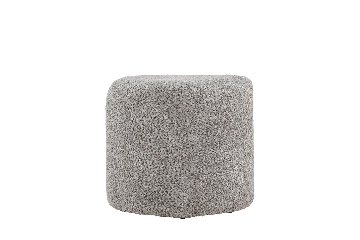 Peg Pouf in Grau präsentiert im Onlineshop von KAQTU Design AG. Pouf ist von Venture Home