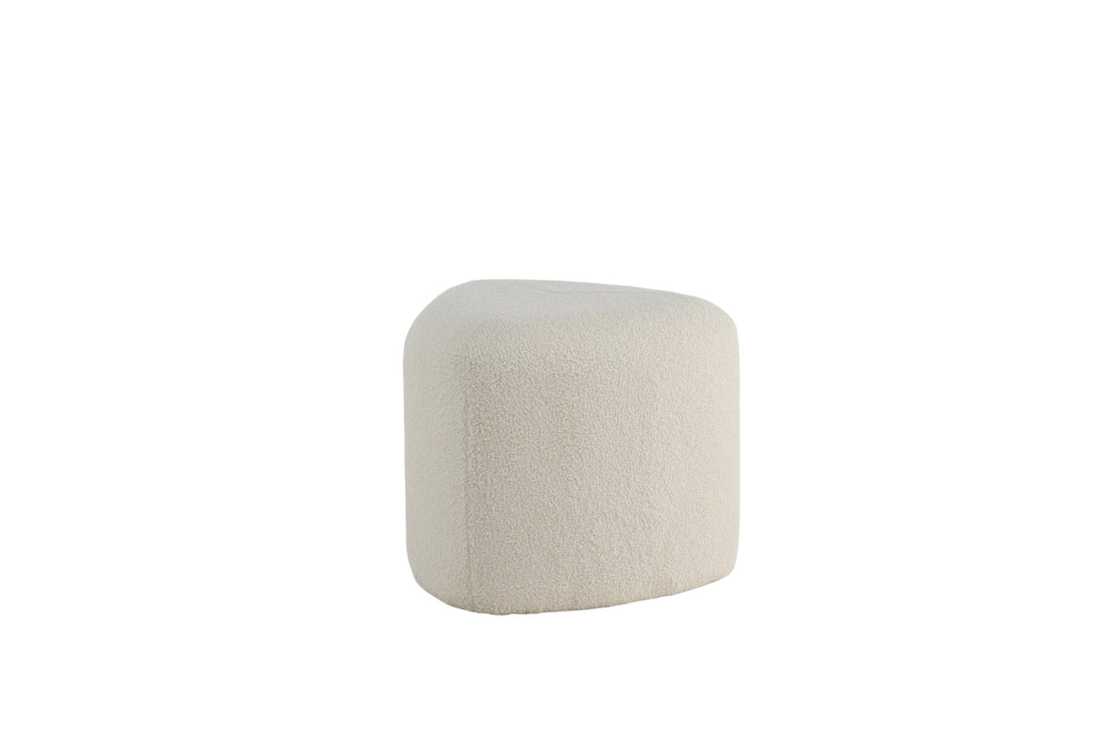 Peg Ottoman / Pouf in Weiss präsentiert im Onlineshop von KAQTU Design AG. Pouf ist von Venture Home