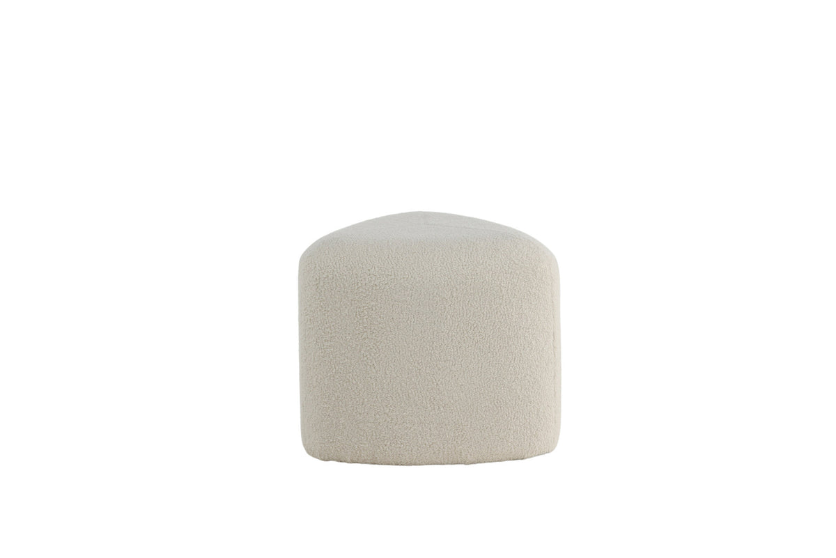Peg Ottoman / Pouf in Weiss präsentiert im Onlineshop von KAQTU Design AG. Pouf ist von Venture Home