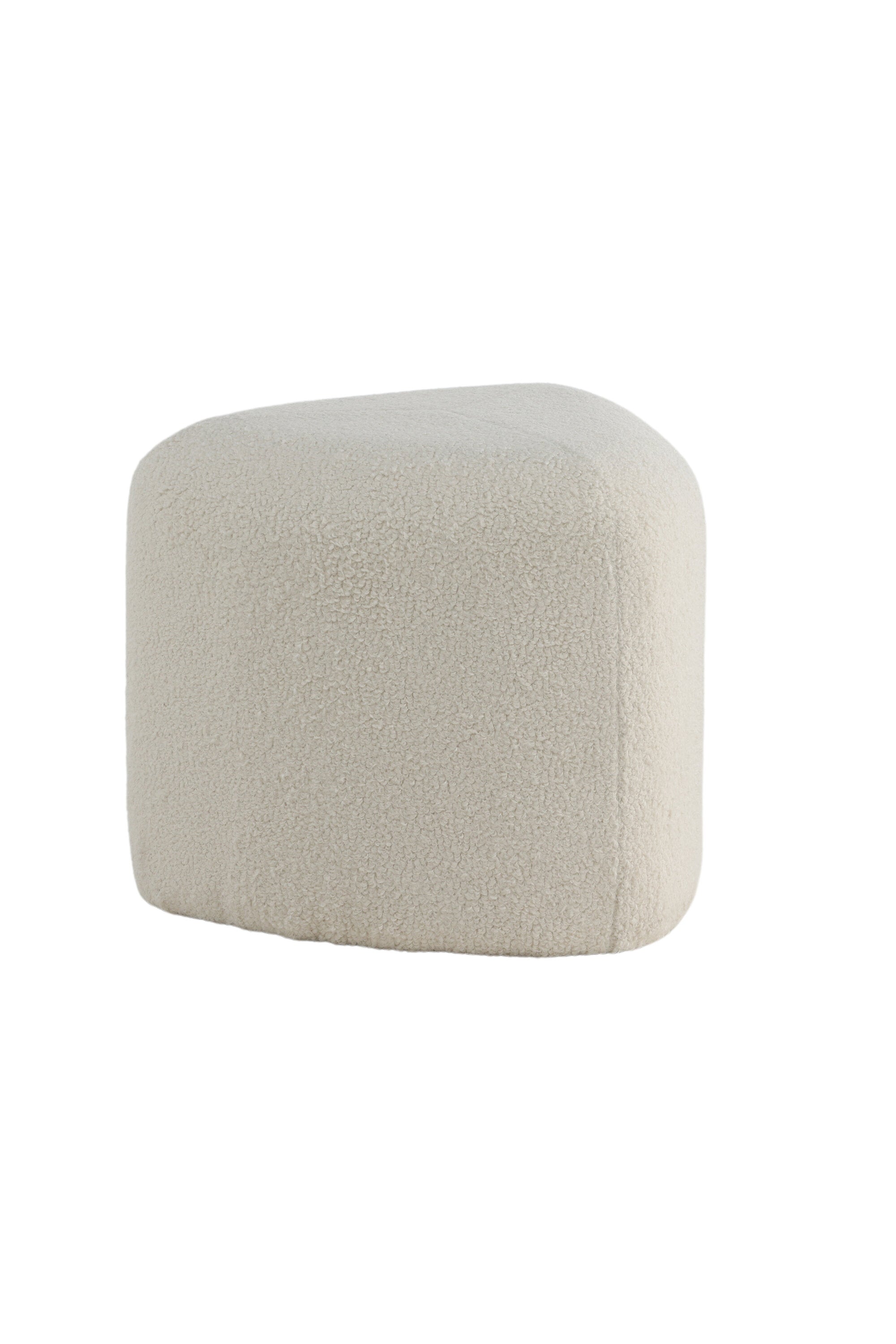 Peg Ottoman / Pouf in Weiss präsentiert im Onlineshop von KAQTU Design AG. Pouf ist von Venture Home