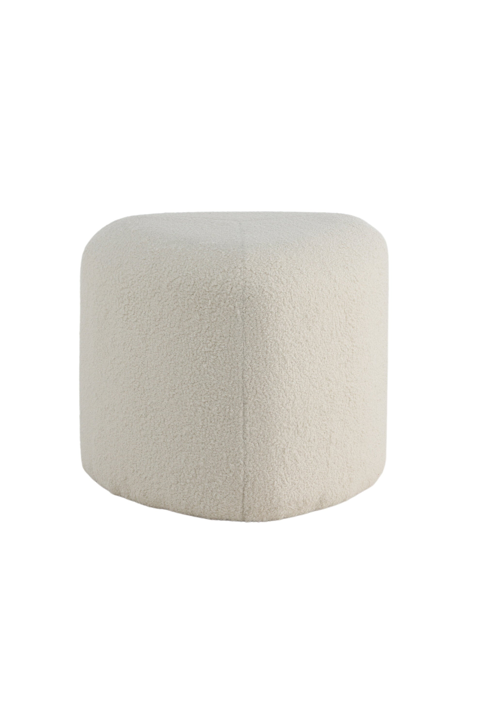 Peg Ottoman / Pouf in Weiss präsentiert im Onlineshop von KAQTU Design AG. Pouf ist von Venture Home