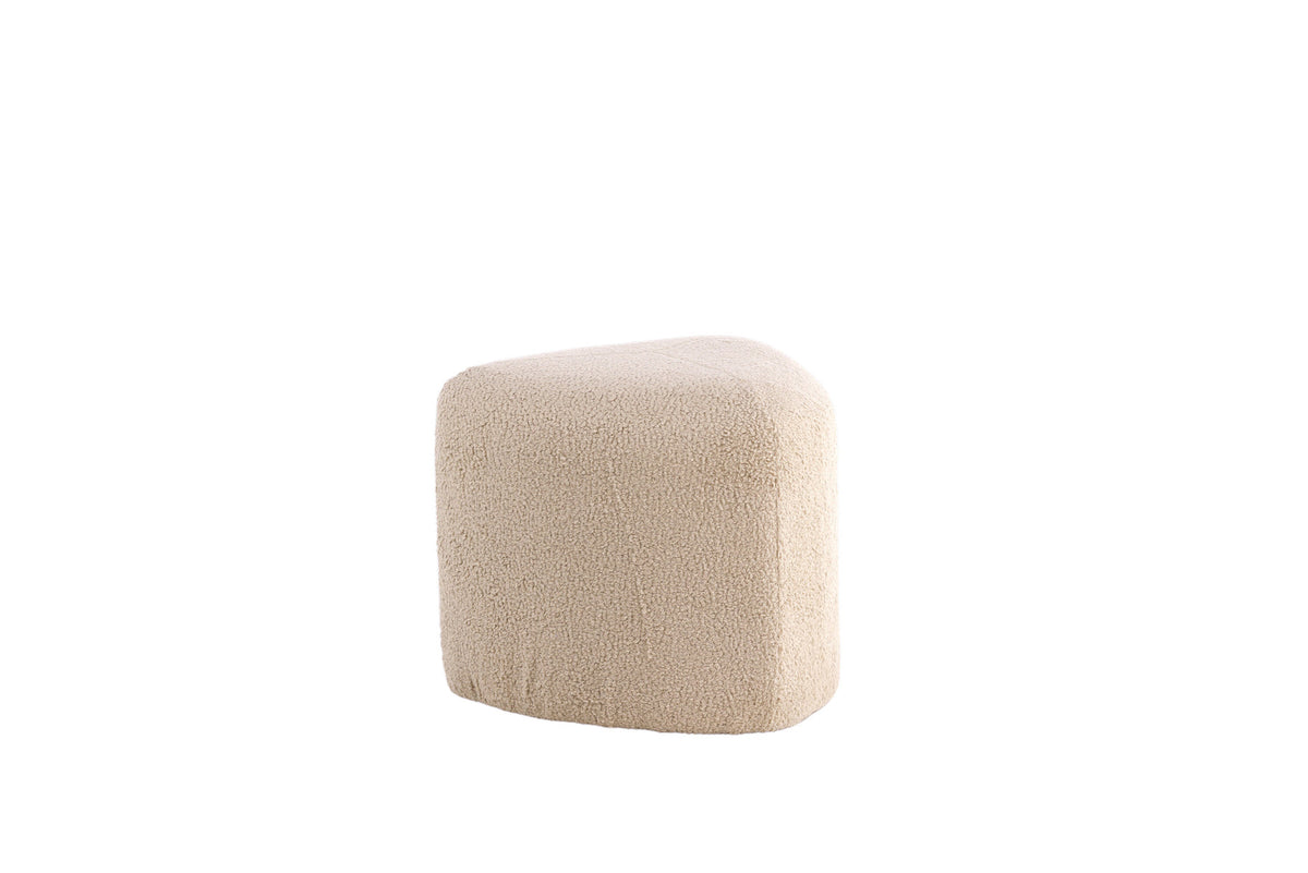 Peg Ottoman / Pouf in Beige präsentiert im Onlineshop von KAQTU Design AG. Pouf ist von Venture Home